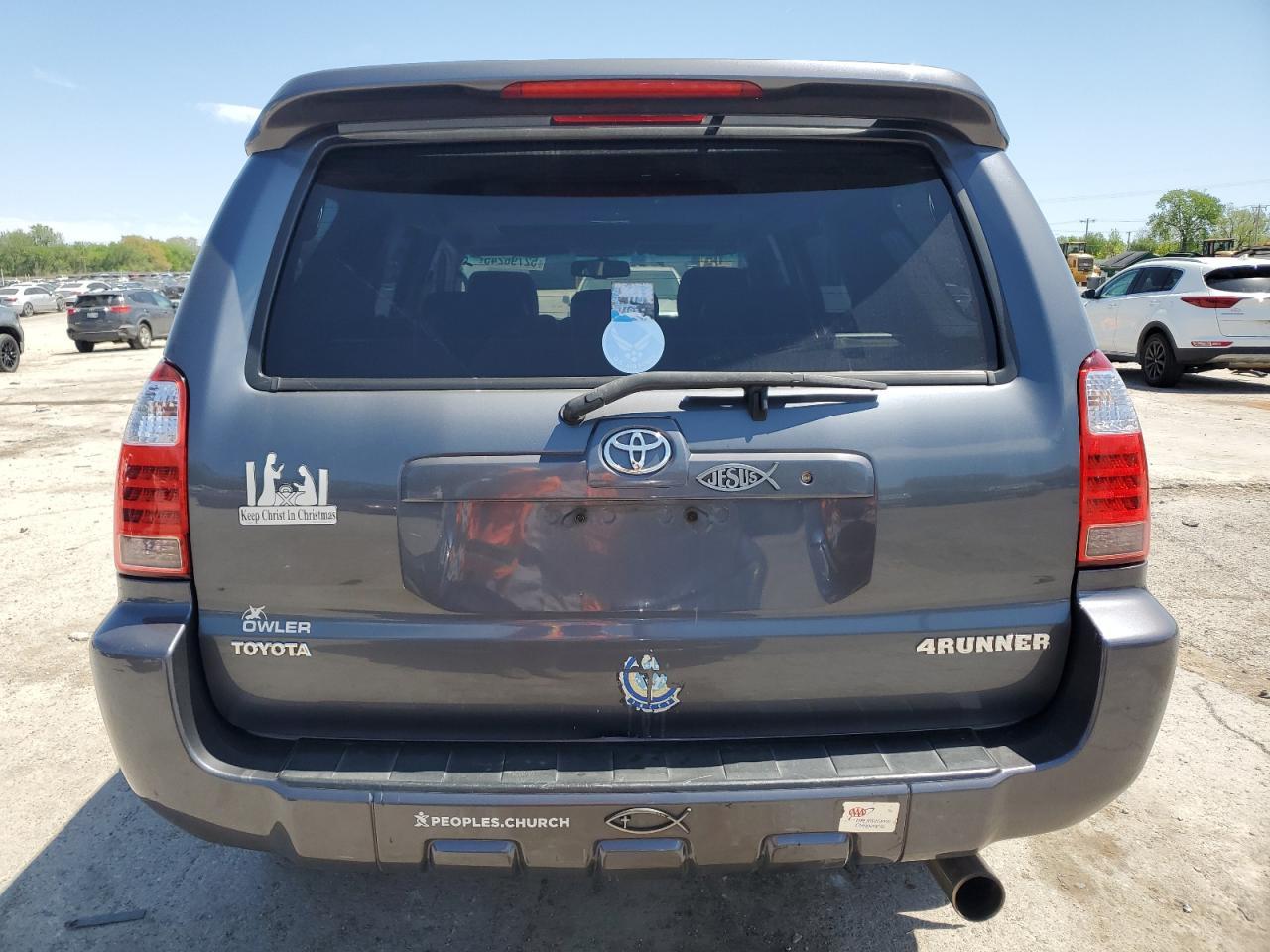 2007 Toyota 4Runner Sr5 Copart, lot number: 52796245, vin: JTEZU14R770086245. Thumbnail 6