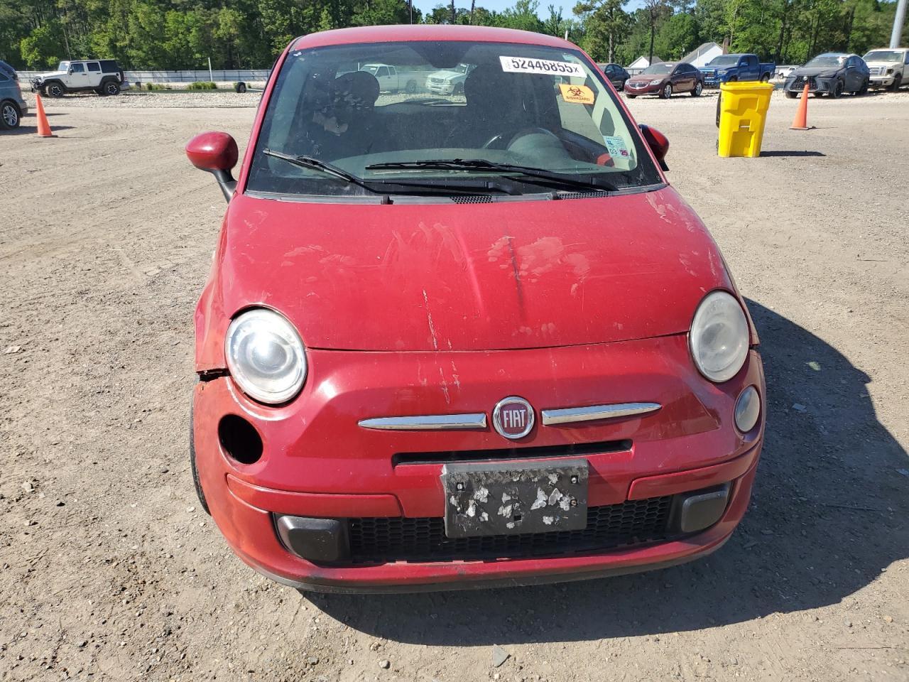 2014 Fiat 500 Pop Copart, lot number: 52446855, vin: 3C3CFFAR5ET232393. Thumbnail 5