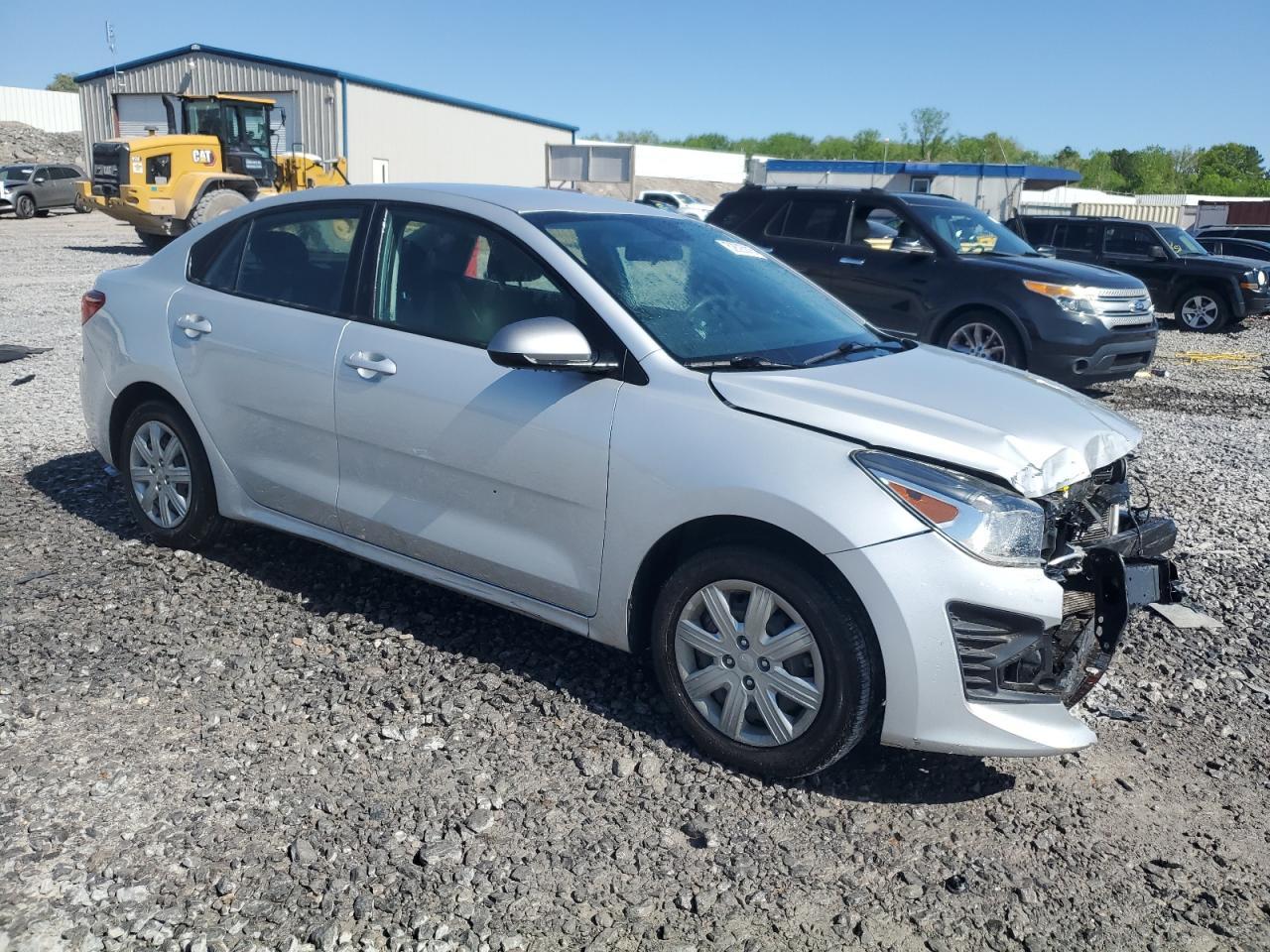 2021 Kia Rio Lx Copart, lot number: 52625015, vin: 3KPA24AD9ME418190. Thumbnail 4