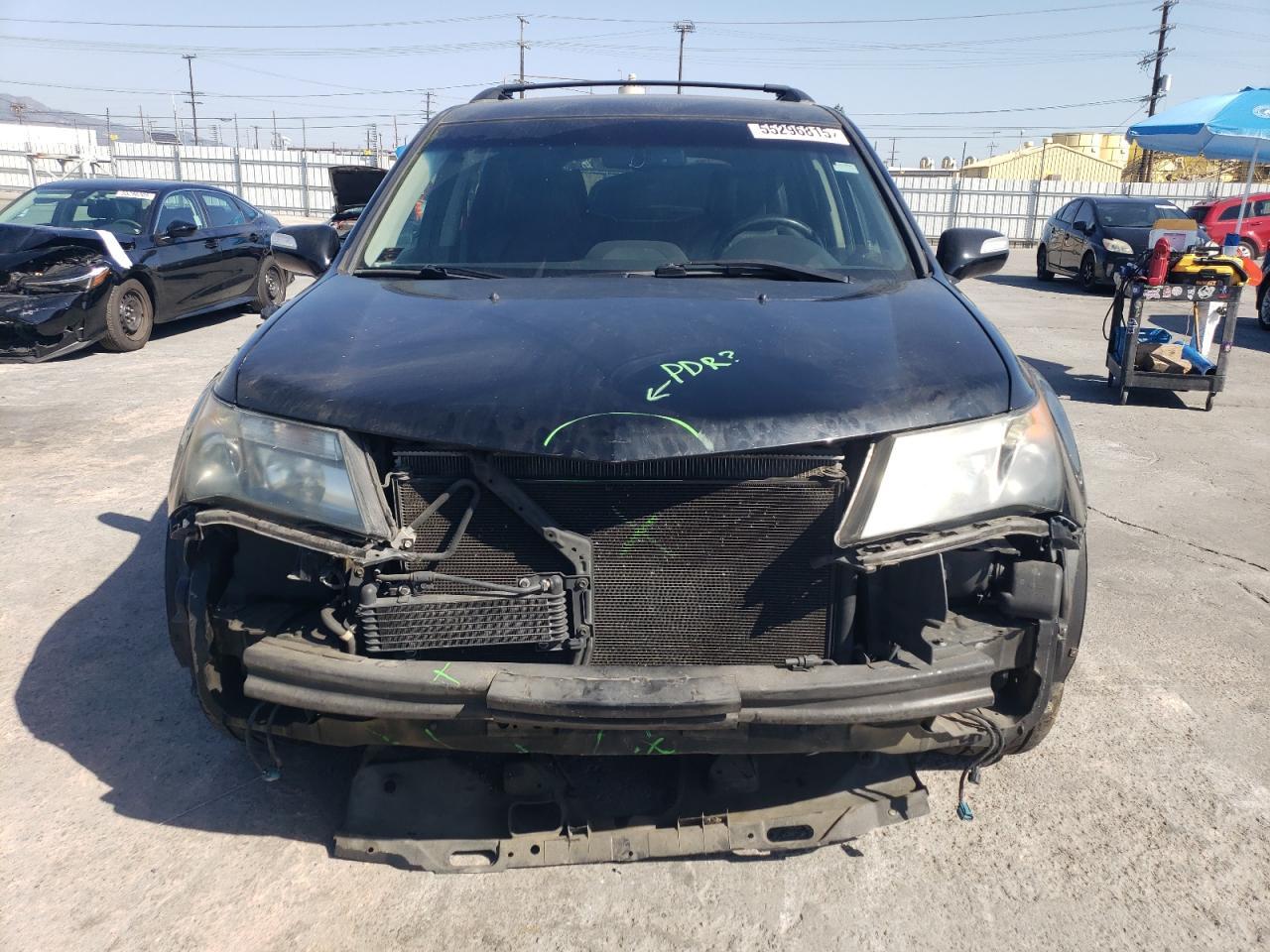 2012 Acura Mdx Technology Copart, lot number: 55296815, vin: 2HNYD2H32CH504710. Thumbnail 5