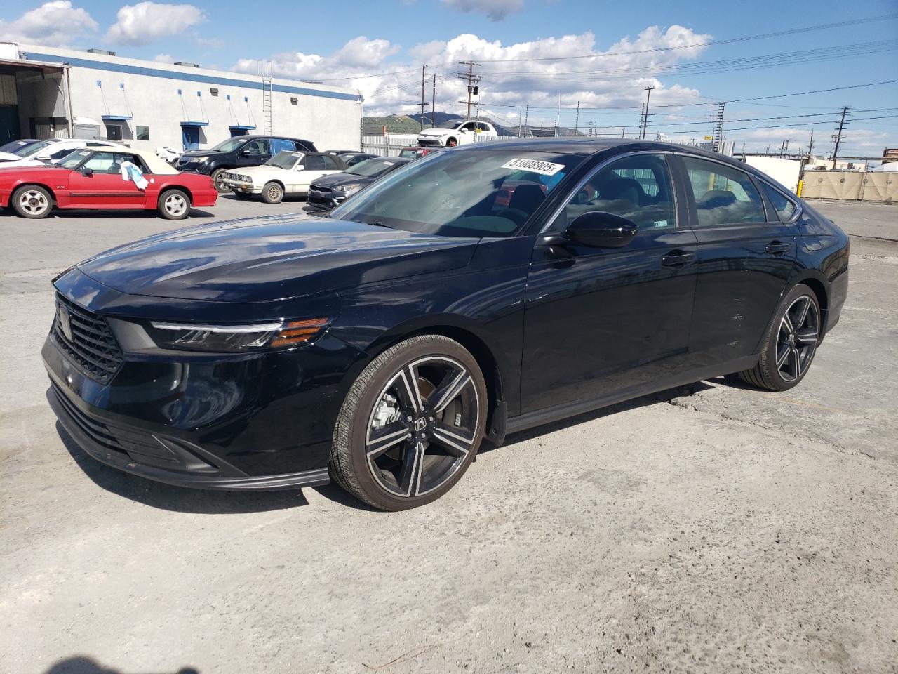 2024 Honda Accord Hybrid Sport Copart, lot number: 51008905, vin: 1HGCY2F57RA014653. Thumbnail 1