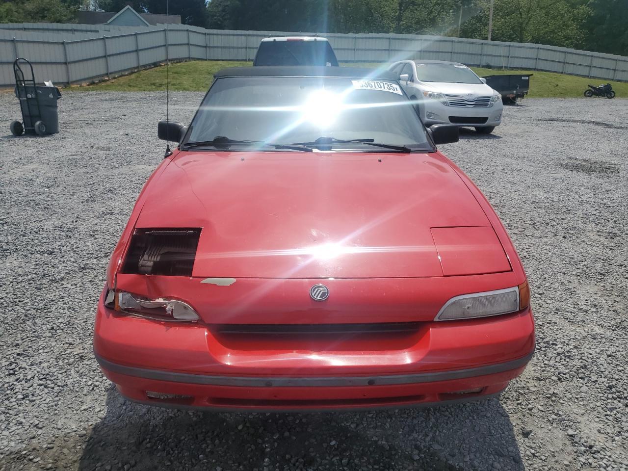 1991 Mercury Capri Xr2 Copart, lot number: 53670735, vin: 6MPCT0364M8605756. Thumbnail 5
