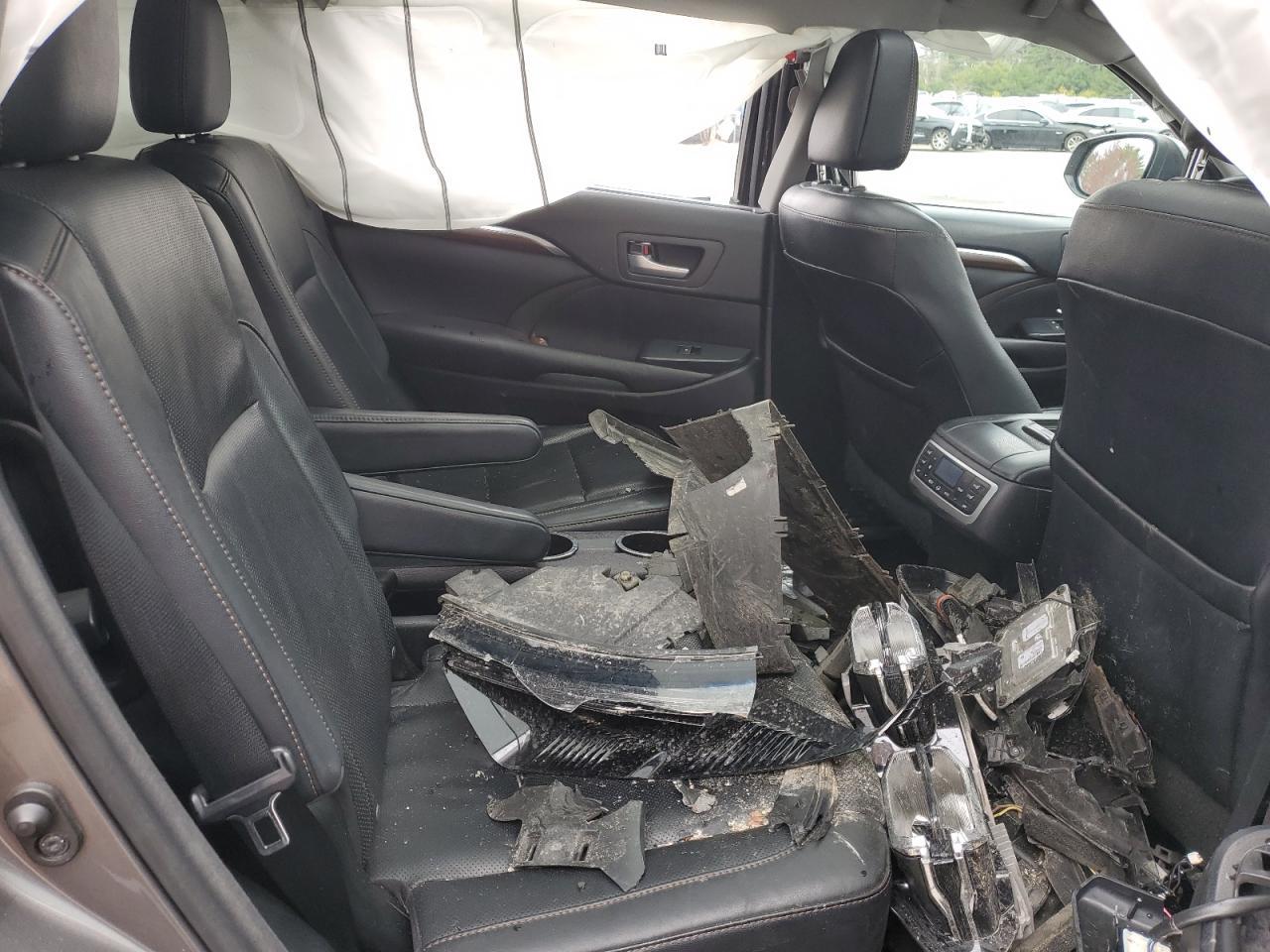 2016 Toyota Highlander Limited Copart, lot number: 52947855, vin: 5TDDKRFH9GS355513. Thumbnail 11