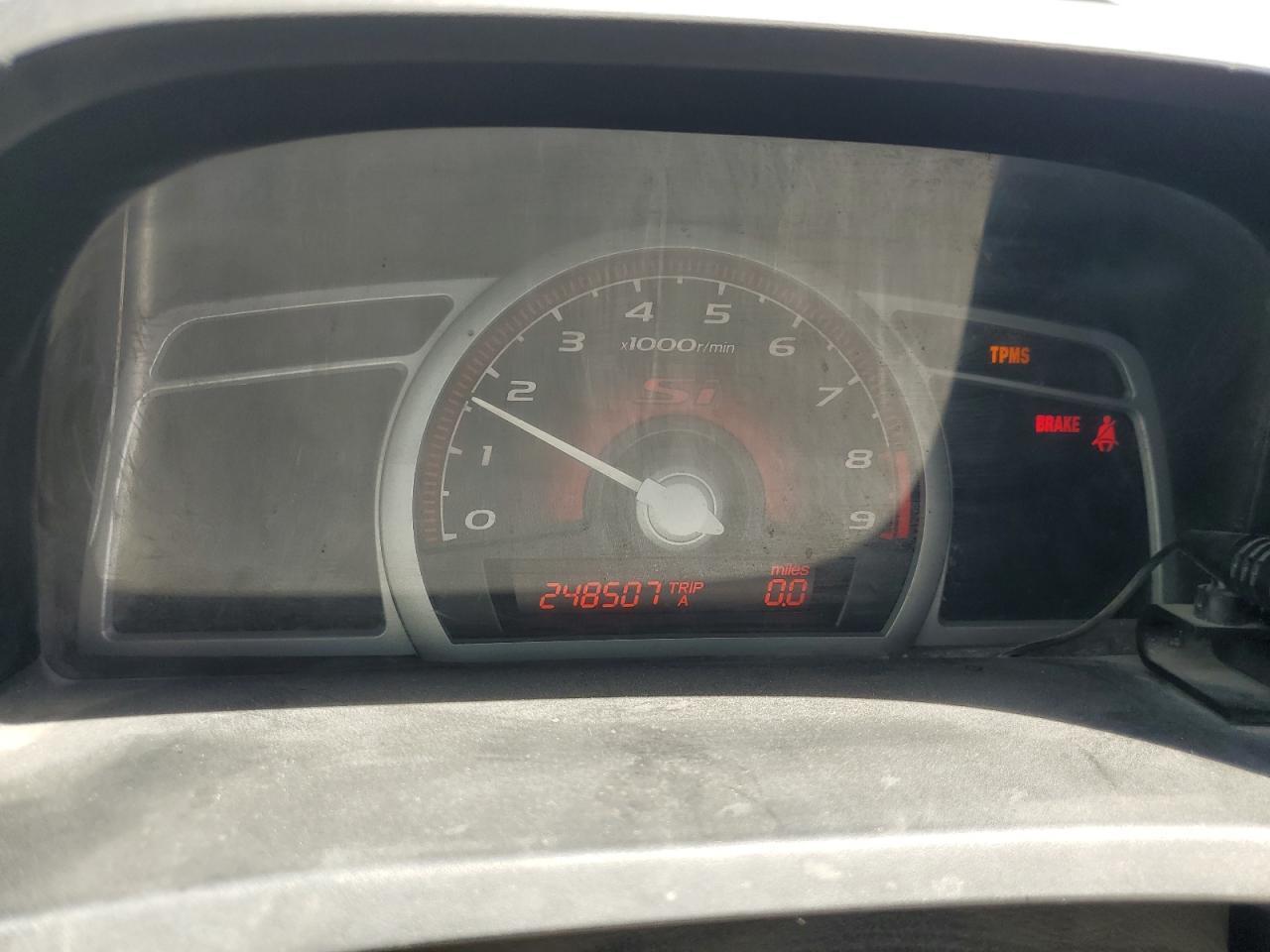 2008 Honda Civic Si Copart, lot number: 52956615, vin: 2HGFA55528H704914. Thumbnail 9