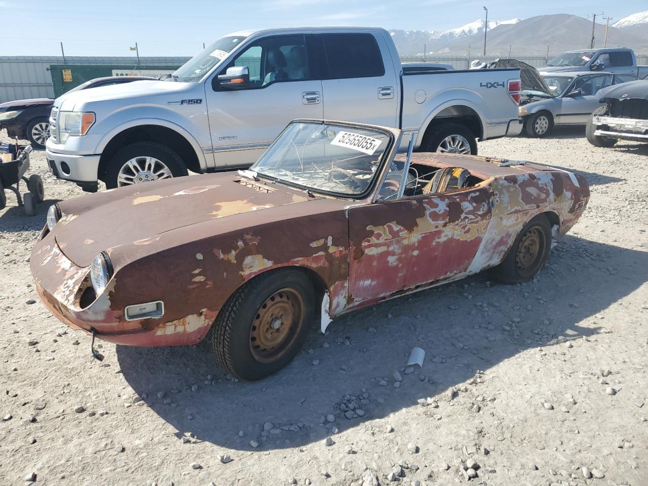 1971 Fiat Spyder Copart, lot number: 52965055, vin: 100GBS10091199. Thumbnail 1