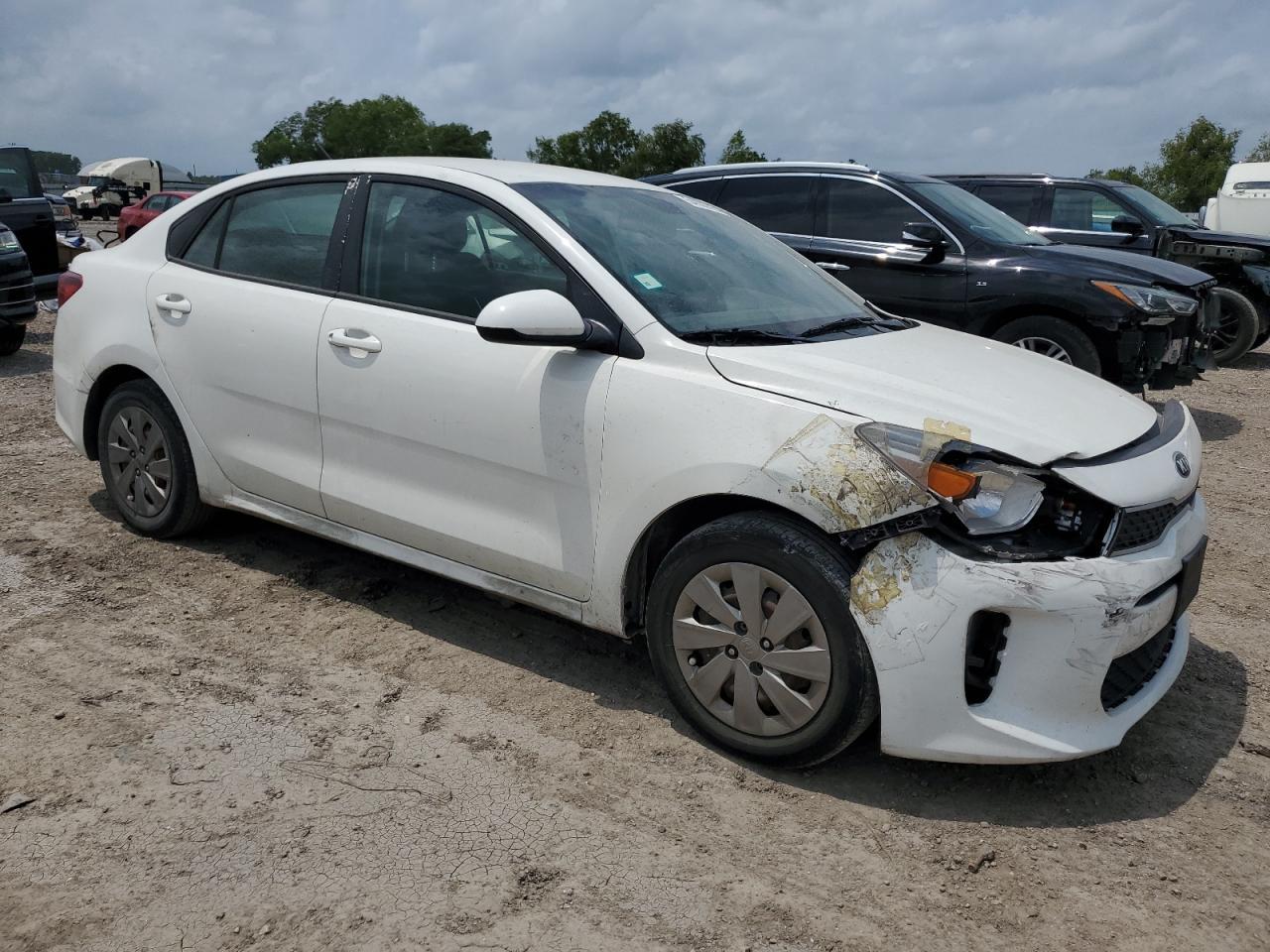 2019 Kia Rio S Copart, lot number: 54930765, vin: 3KPA24ABXKE212341. Thumbnail 4