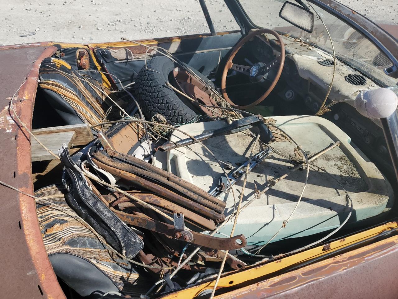 1971 Fiat Spyder Copart, lot number: 52965055, vin: 100GBS10091199. Thumbnail 10