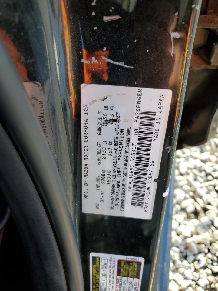 2012 Mazda 3 I Copart, lot number: 52688985, vin: JM1BL1UG9C1513307. Thumbnail 12