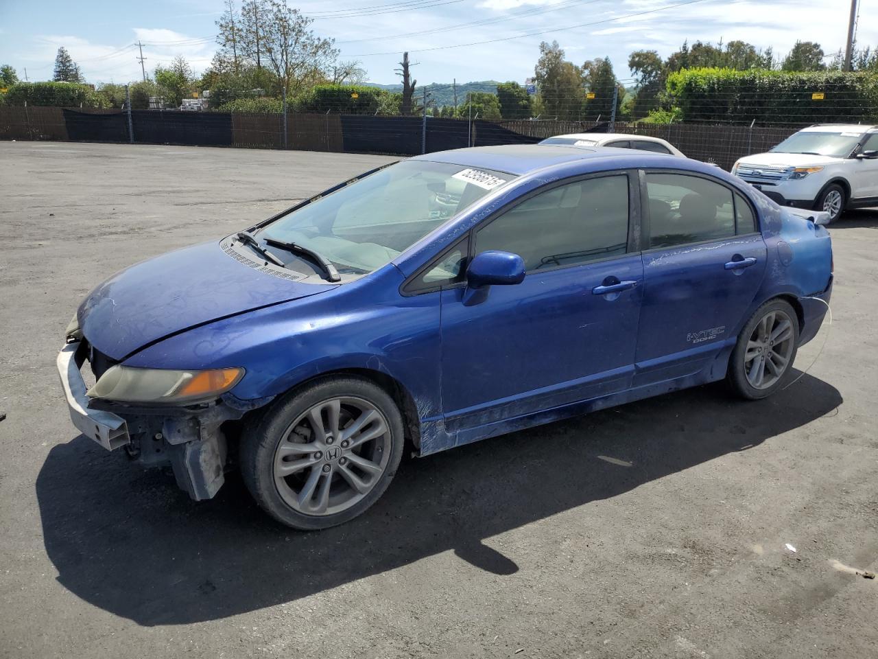 2008 Honda Civic Si Copart, lot number: 52956615, vin: 2HGFA55528H704914. Thumbnail 1