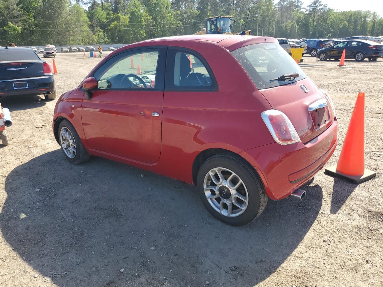 2014 Fiat 500 Pop Copart, lot number: 52446855, vin: 3C3CFFAR5ET232393. Thumbnail 2