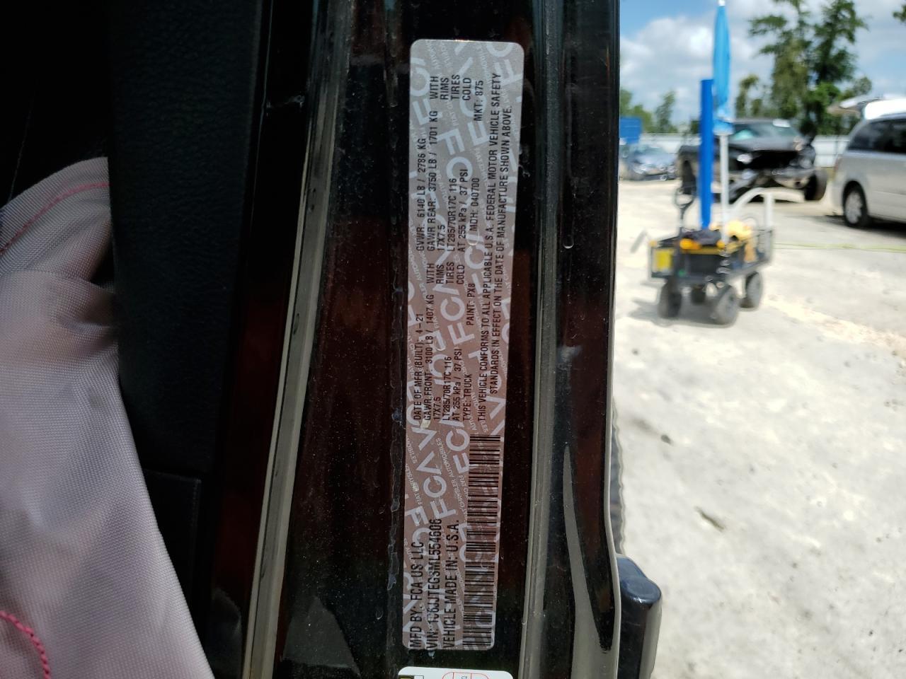 2021 Jeep Gladiator Mojave Copart, lot number: 51432625, vin: 1C6JJTEG3ML554606. Thumbnail 12