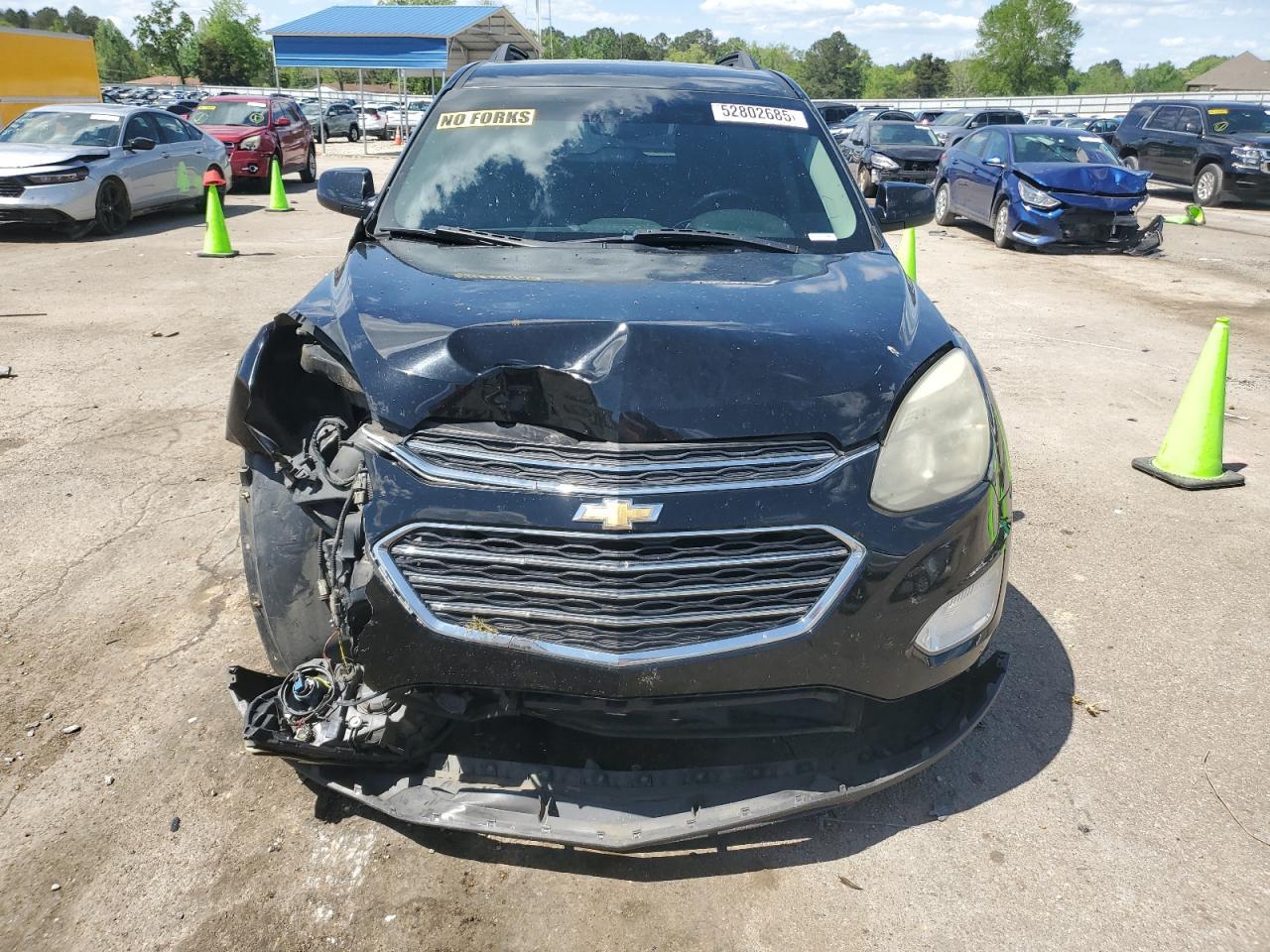 2016 Chevrolet Equinox Lt Copart, lot number: 52802685, vin: 2GNALCEK2G6120544. Thumbnail 5