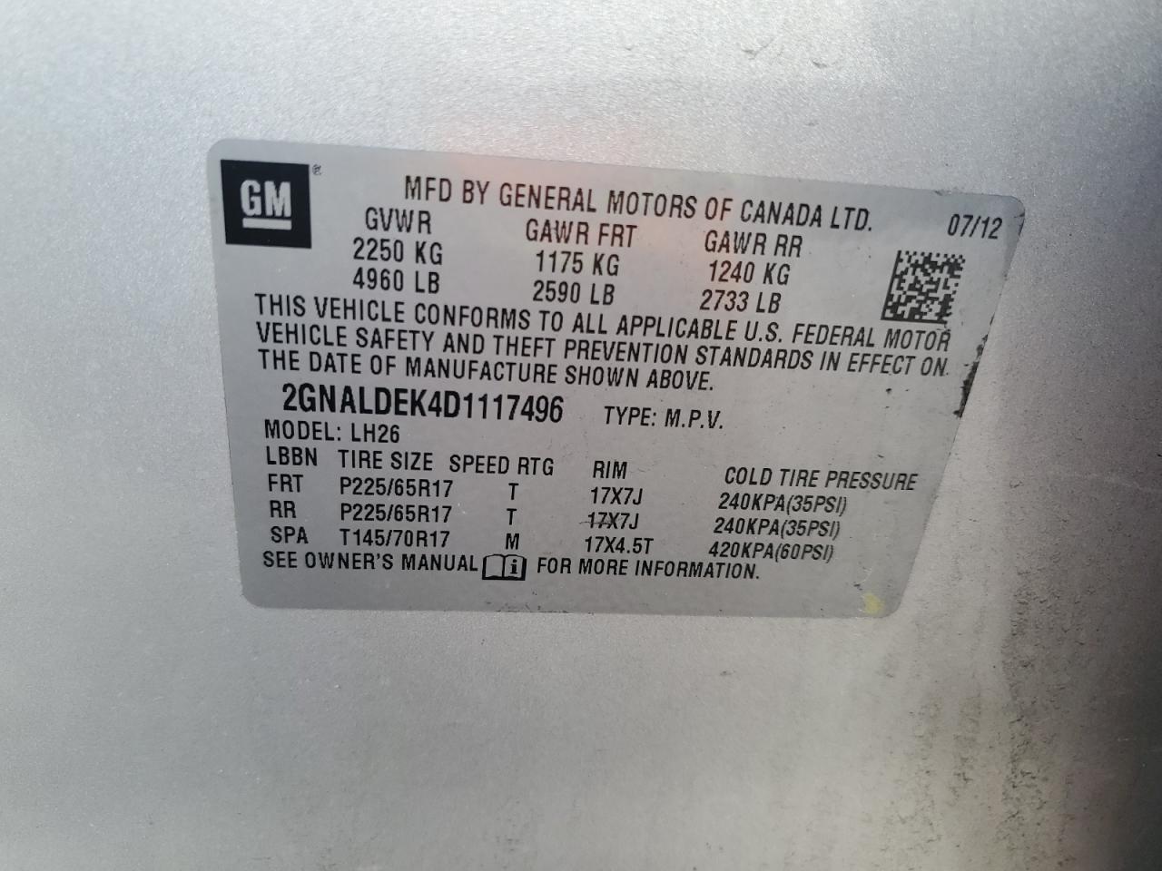 2009 Hyundai Santa Fe Gls Copart, lot number: 54403655, vin: NULL. Thumbnail 13