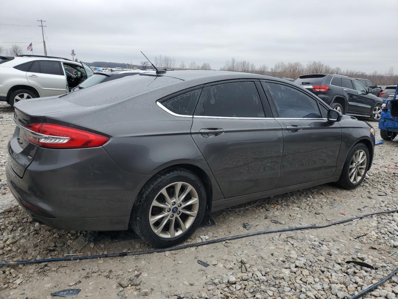 2017 Ford Fusion Se Copart, lot number: 52617845, vin: 3FA6P0H76HR378719. Thumbnail 3