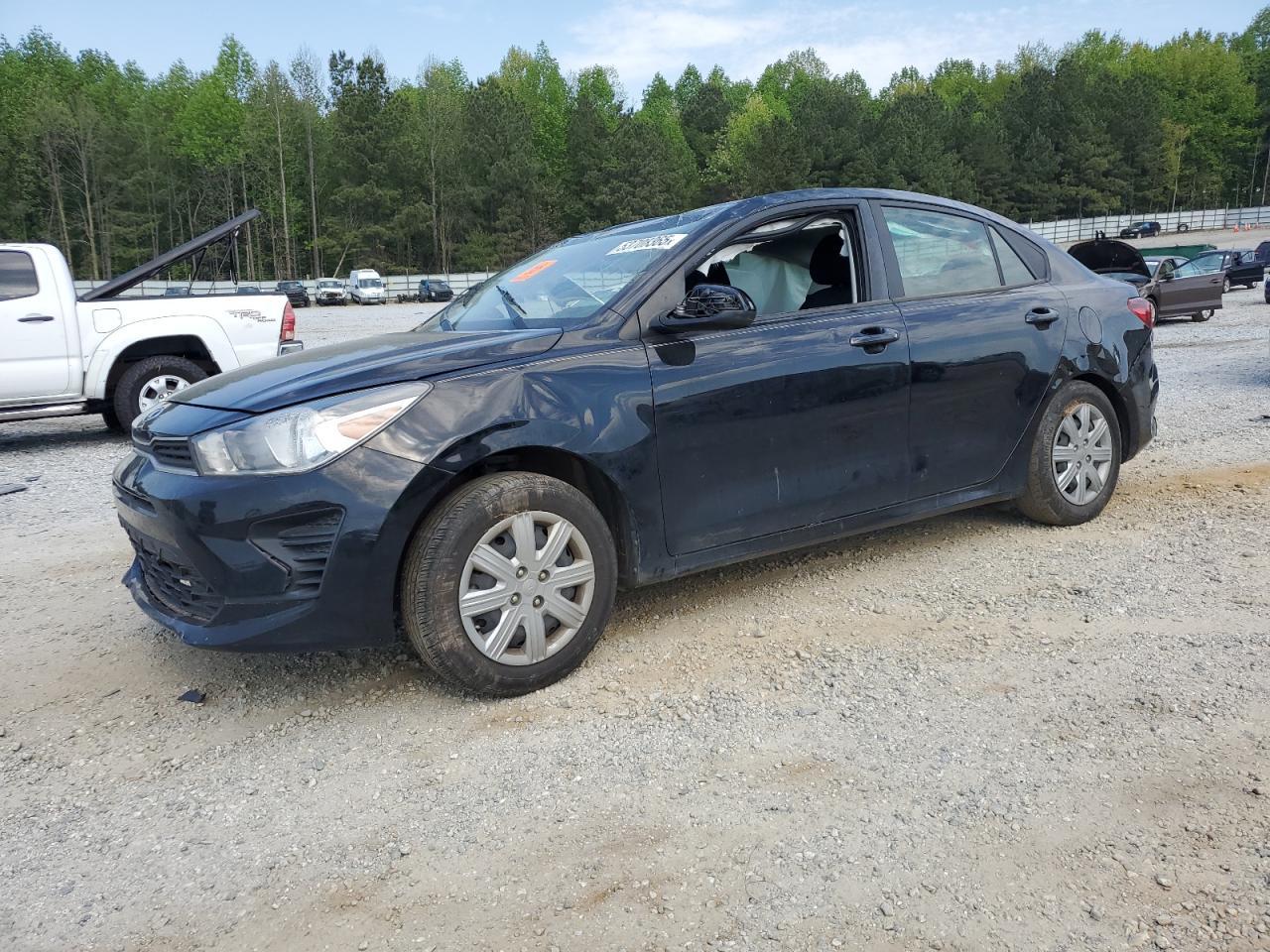 2021 Kia Rio Lx Copart, lot number: 53708365, vin: 3KPA24AD9ME396448. Thumbnail 1