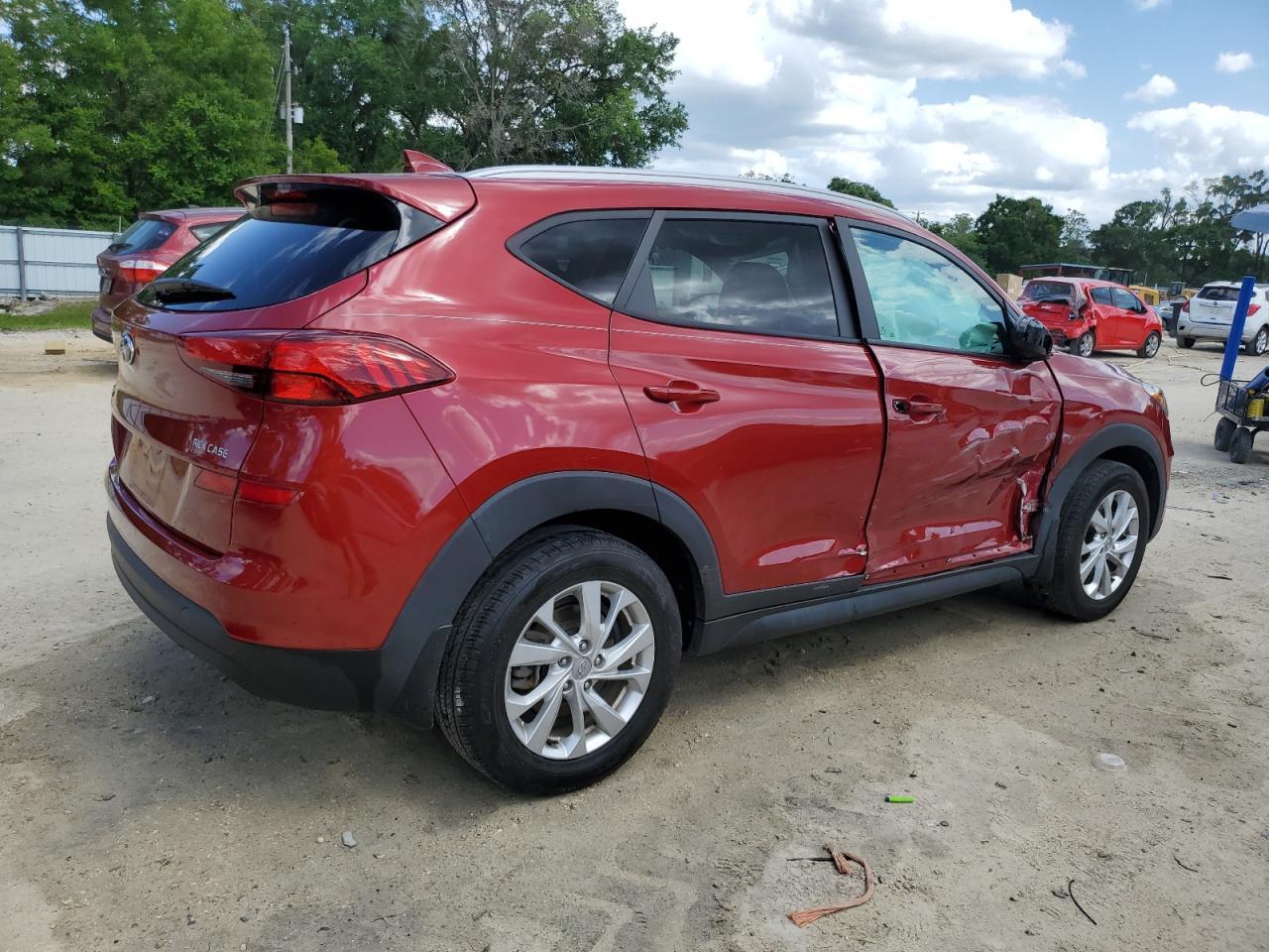 2021 Hyundai Tucson Limited Copart, lot number: 52718455, vin: KM8J33A45MU341919. Thumbnail 3