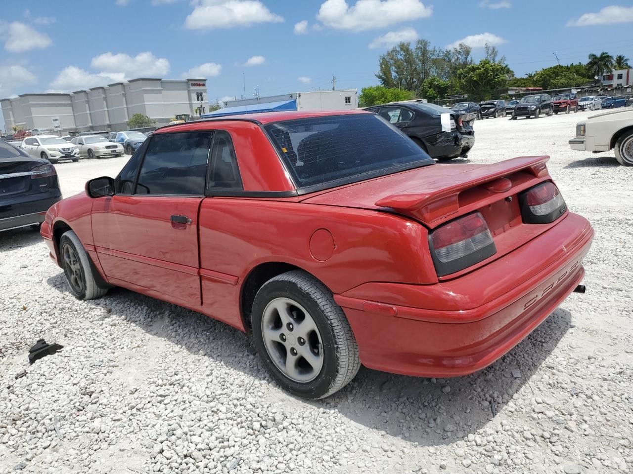 1994 Mercury Capri Copart, lot number: 55143905, vin: 6MPLT01Z2R8600768. Thumbnail 2