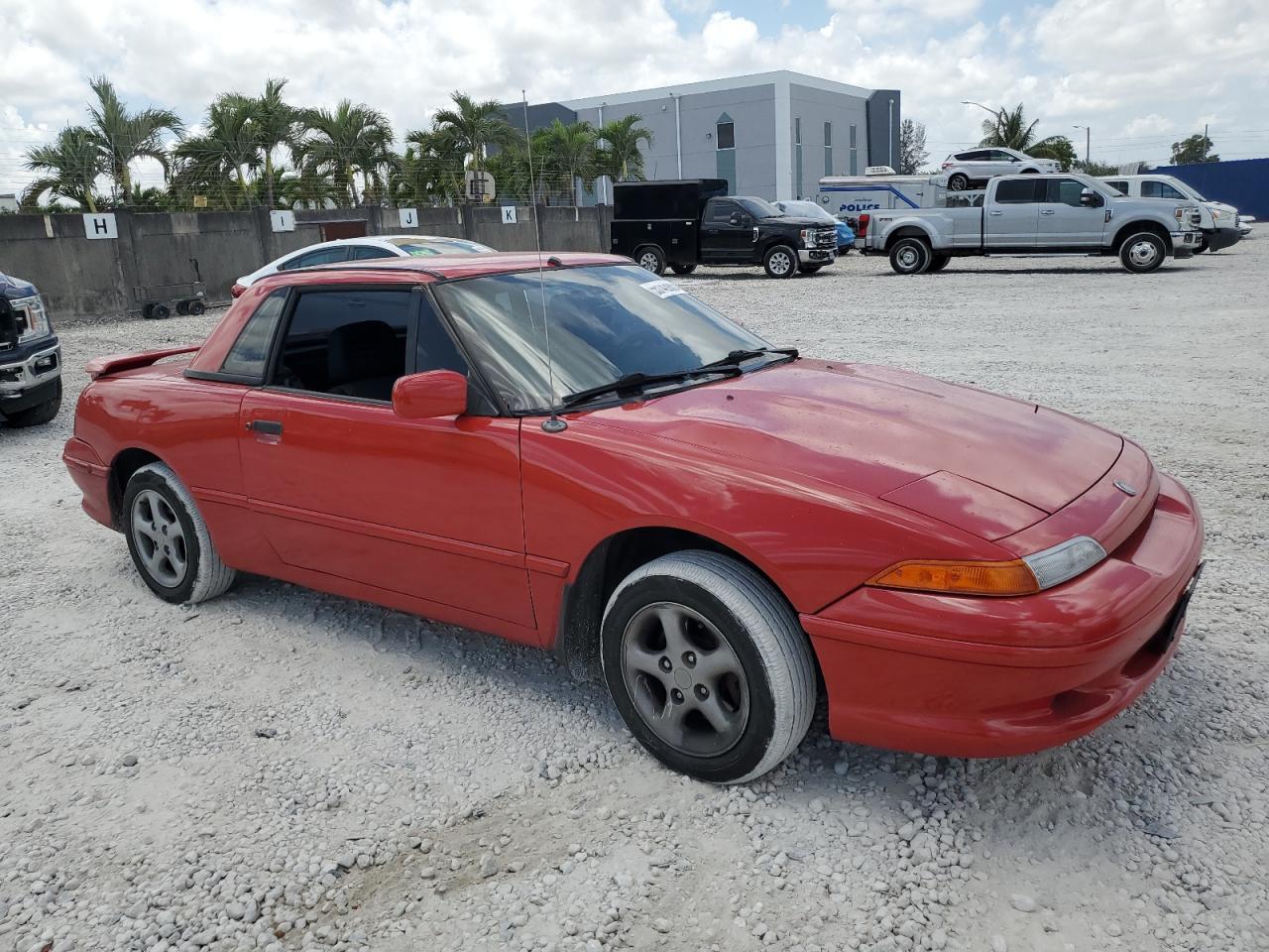 1994 Mercury Capri Copart, lot number: 55143905, vin: 6MPLT01Z2R8600768. Thumbnail 4