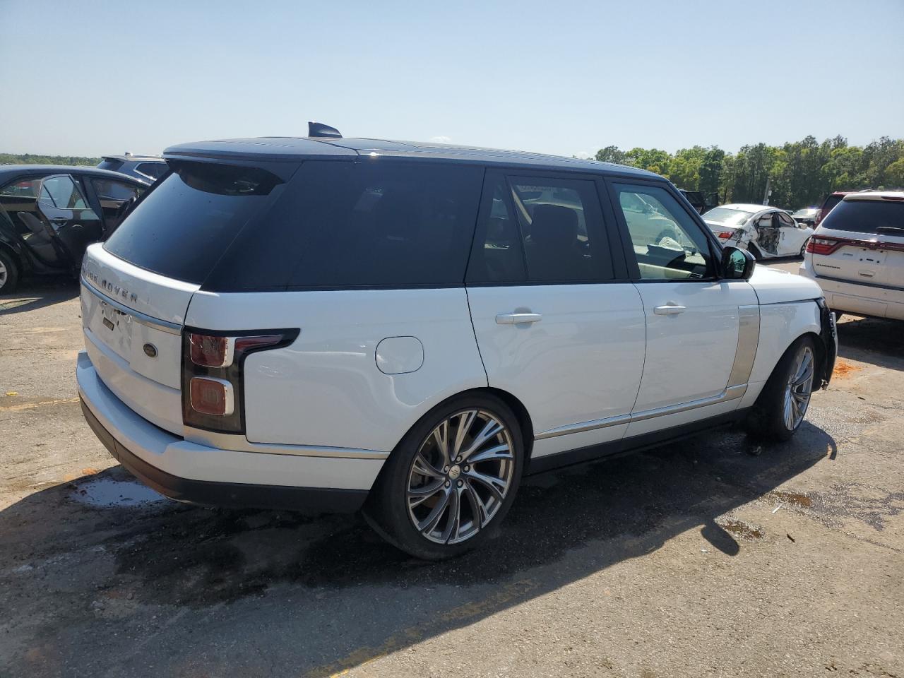2019 Land Rover Range Rover Hse Copart, lot number: 52295655, vin: SALGS2SV6KA534980. Thumbnail 3