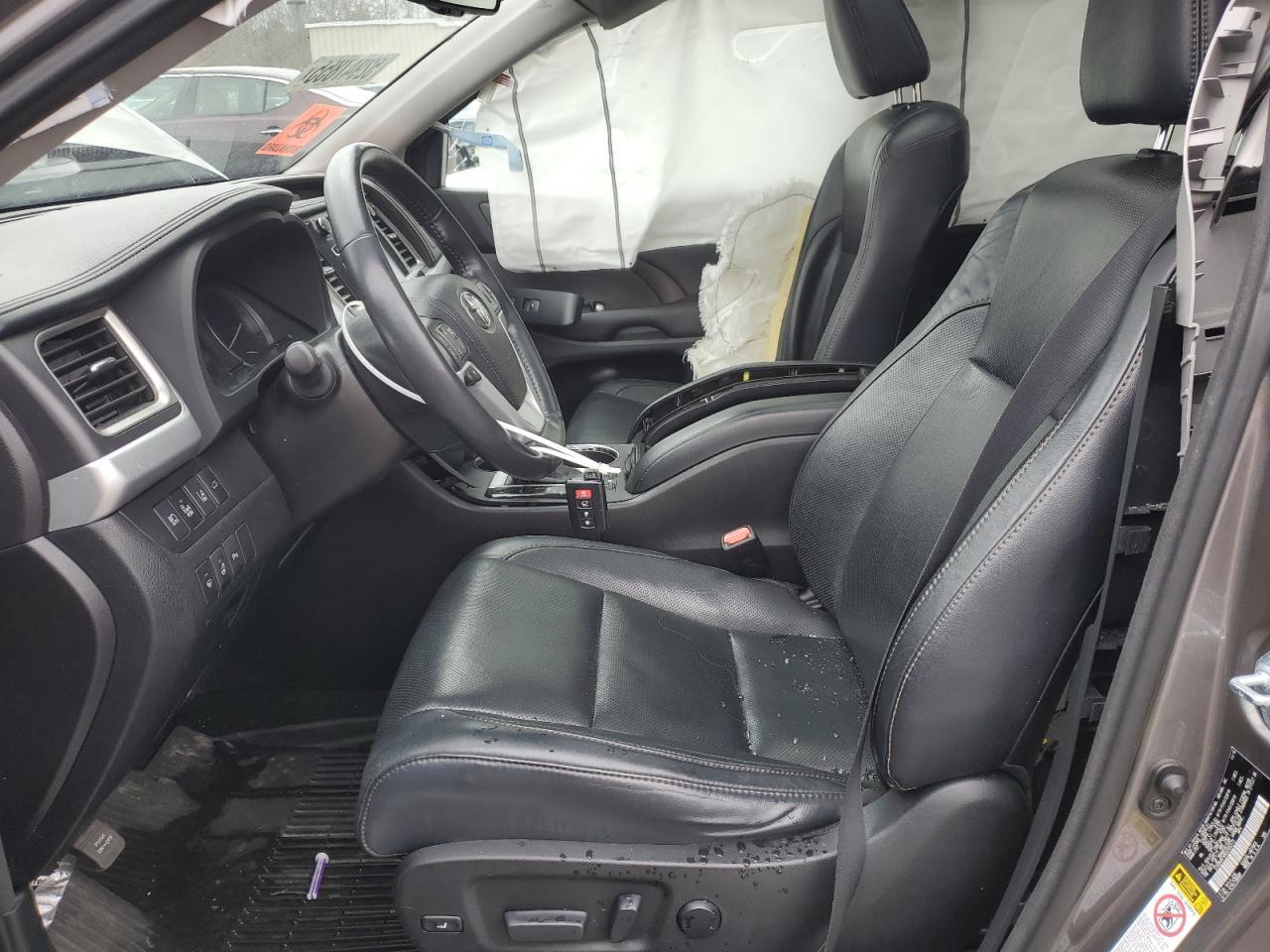 2016 Toyota Highlander Limited Copart, lot number: 52947855, vin: 5TDDKRFH9GS355513. Thumbnail 7