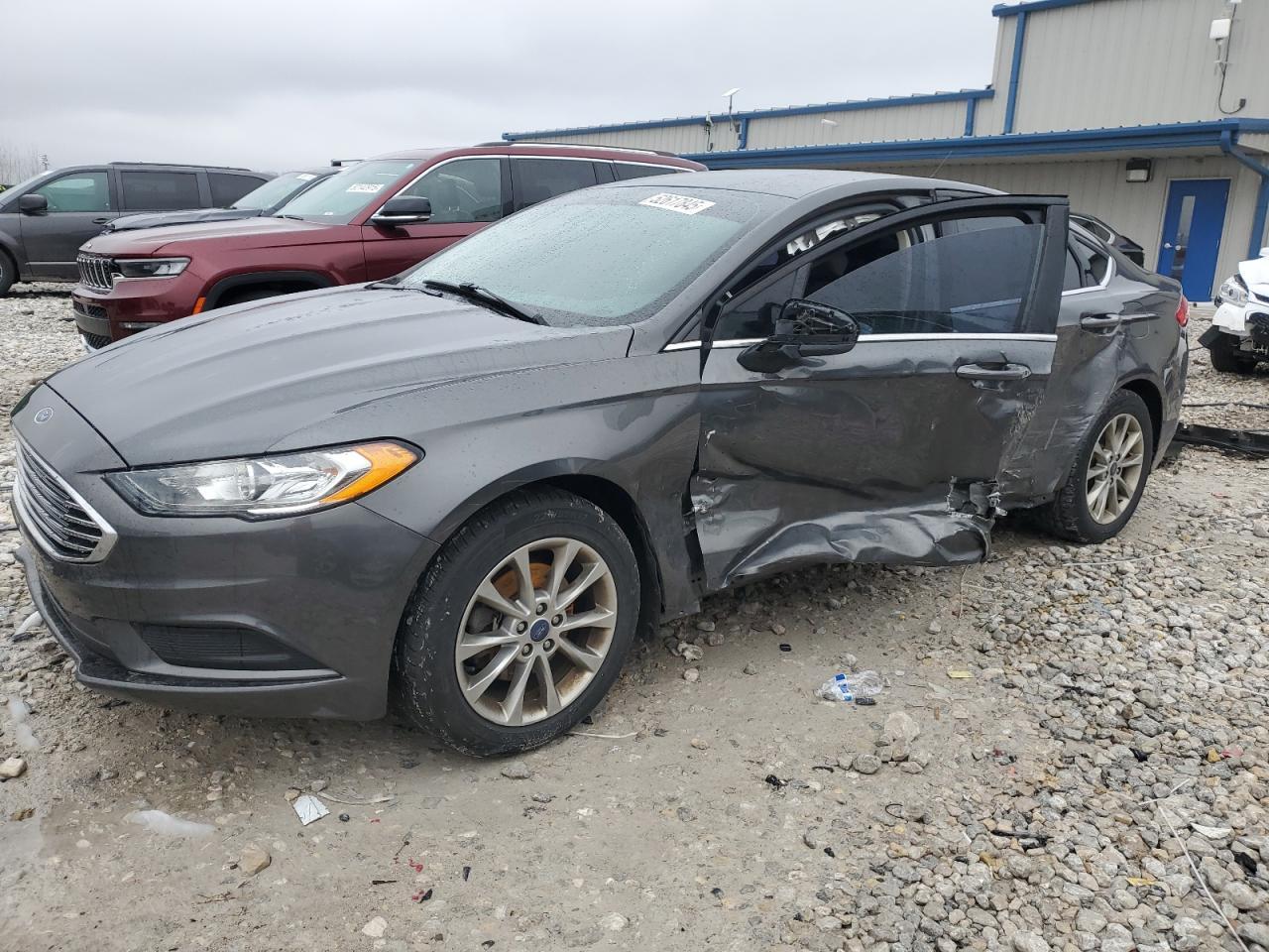 2017 Ford Fusion Se Copart, lot number: 52617845, vin: 3FA6P0H76HR378719. Thumbnail 1