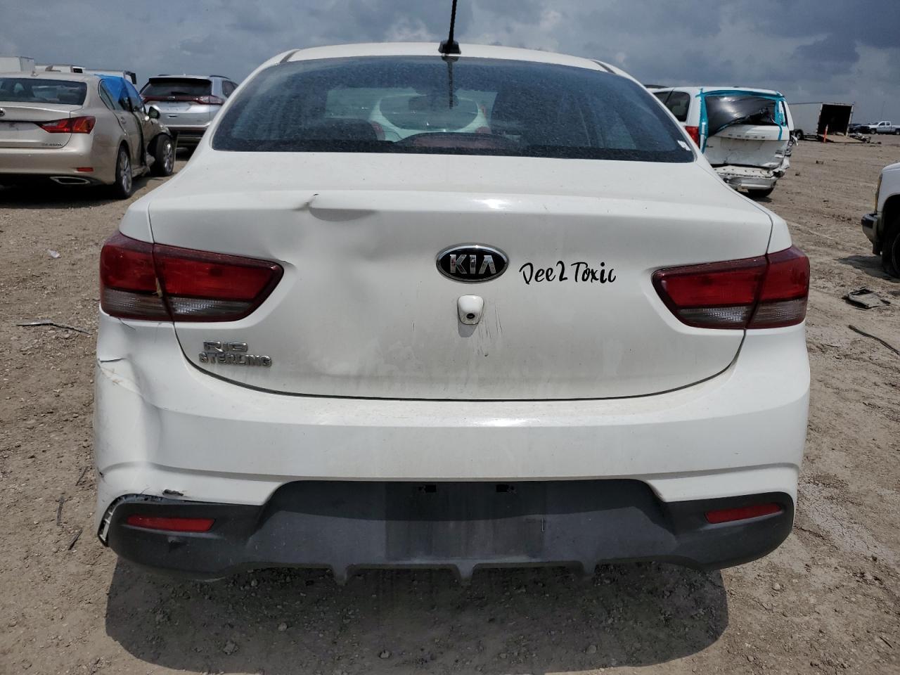 2019 Kia Rio S Copart, lot number: 54930765, vin: 3KPA24ABXKE212341. Thumbnail 6