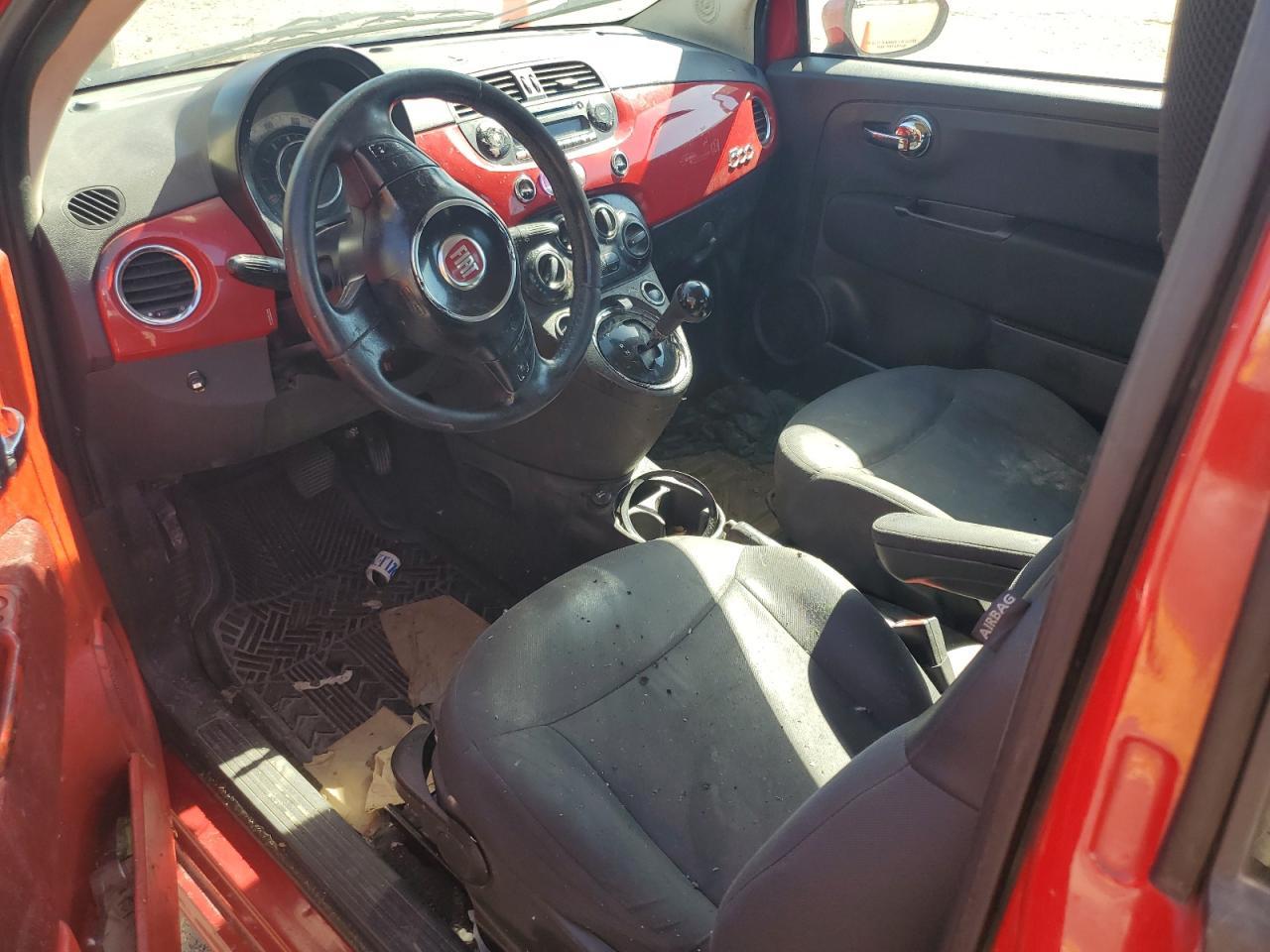 2014 Fiat 500 Pop Copart, lot number: 52446855, vin: 3C3CFFAR5ET232393. Thumbnail 7