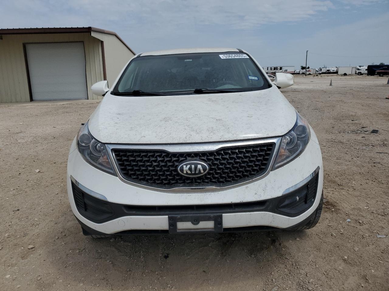 2016 Kia Sportage Lx Copart, lot number: 53654865, vin: KNDPB3AC0G7879925. Thumbnail 5