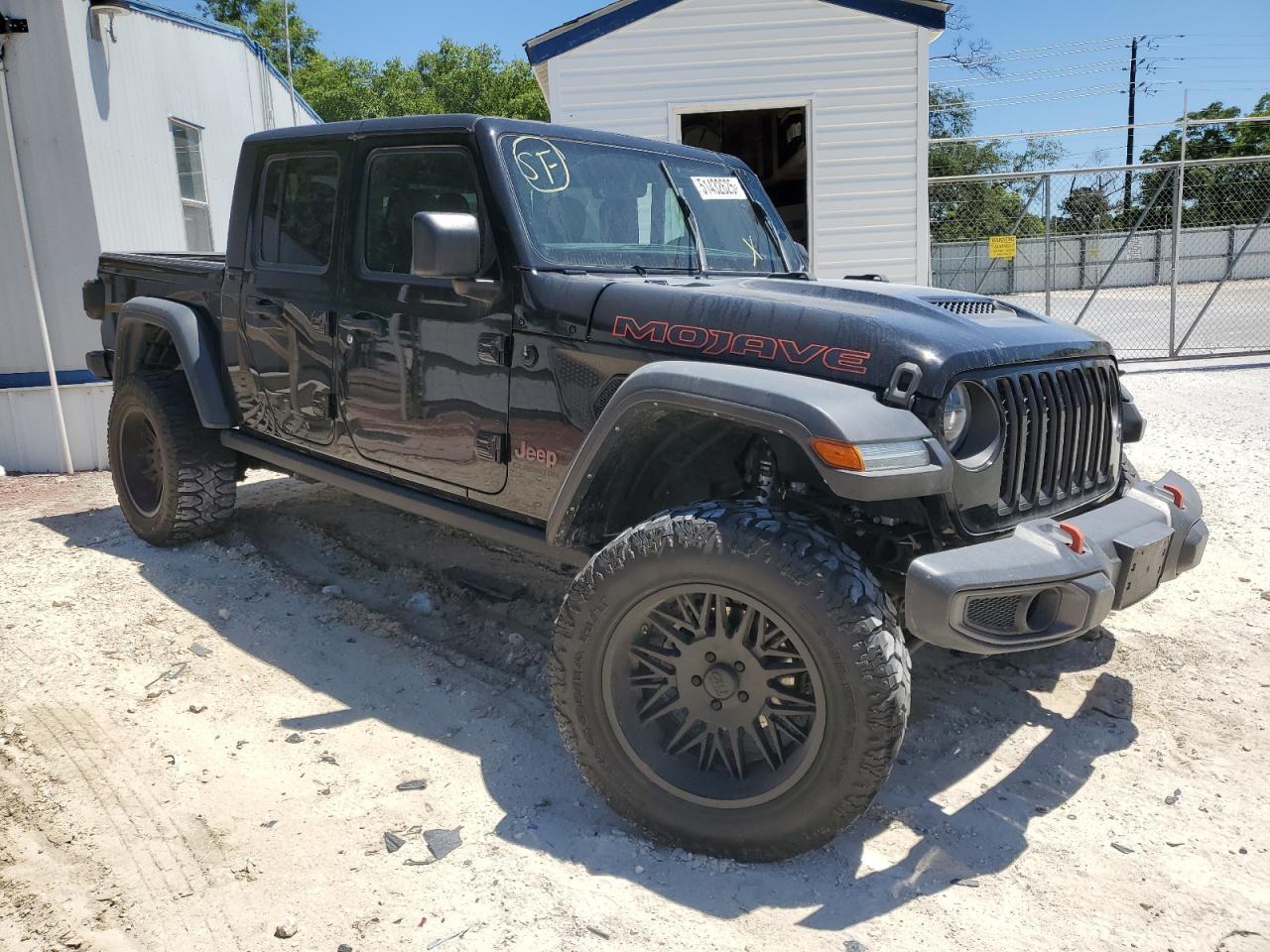 2021 Jeep Gladiator Mojave Copart, lot number: 51432625, vin: 1C6JJTEG3ML554606. Thumbnail 4