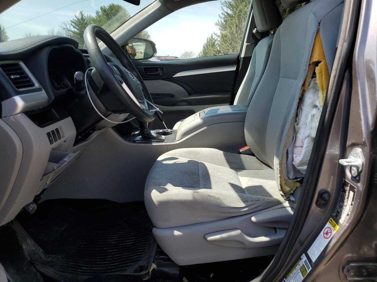 2016 Toyota Highlander Le Copart, lot number: 53696255, vin: 5TDZKRFH0GS177058. Thumbnail 7