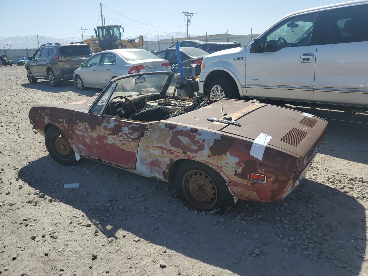 1971 Fiat Spyder Copart, lot number: 52965055, vin: 100GBS10091199. Thumbnail 2