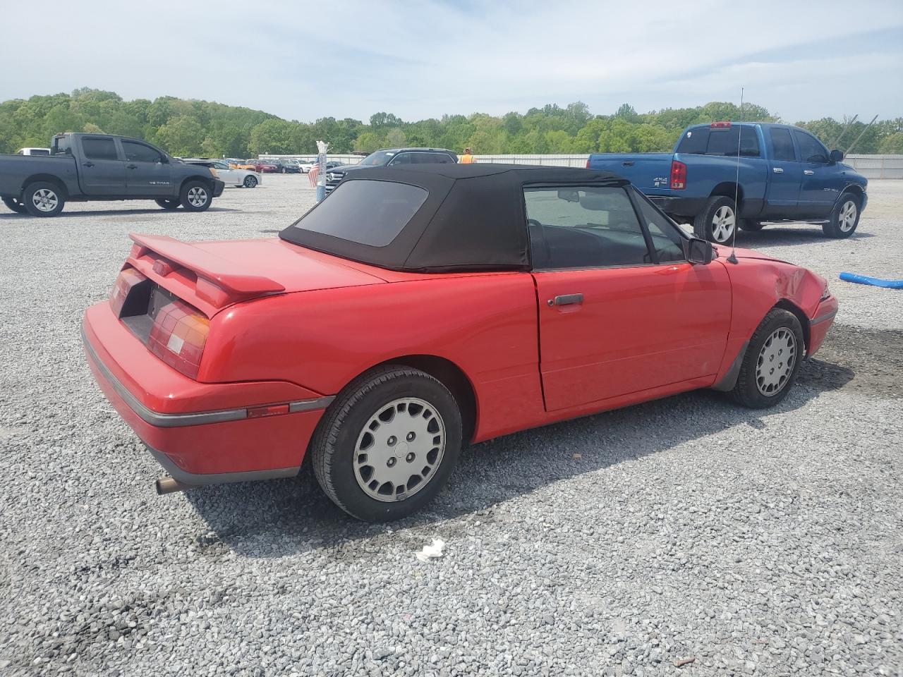 1991 Mercury Capri Xr2 Copart, lot number: 53670735, vin: 6MPCT0364M8605756. Thumbnail 3