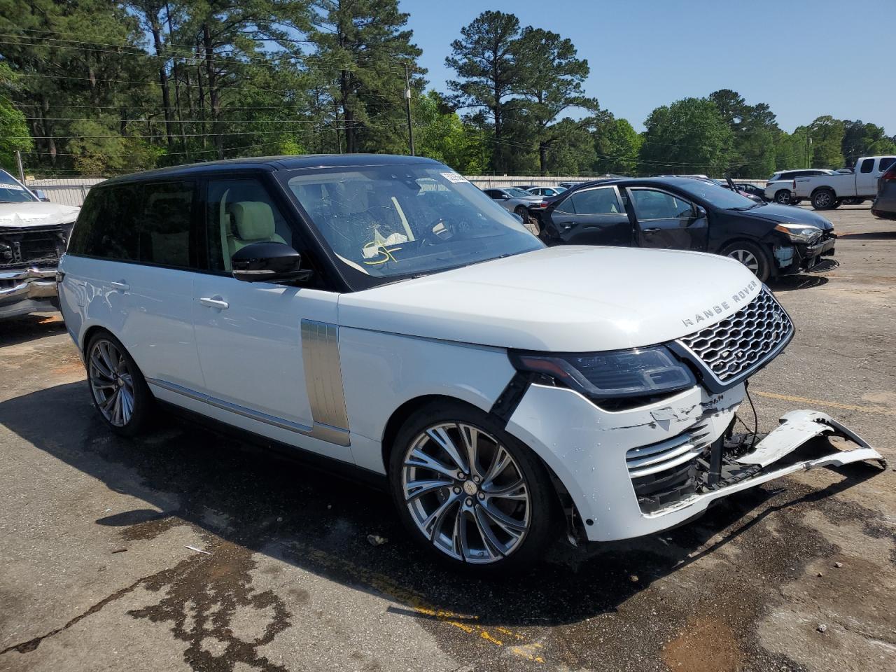 2019 Land Rover Range Rover Hse Copart, lot number: 52295655, vin: SALGS2SV6KA534980. Thumbnail 4