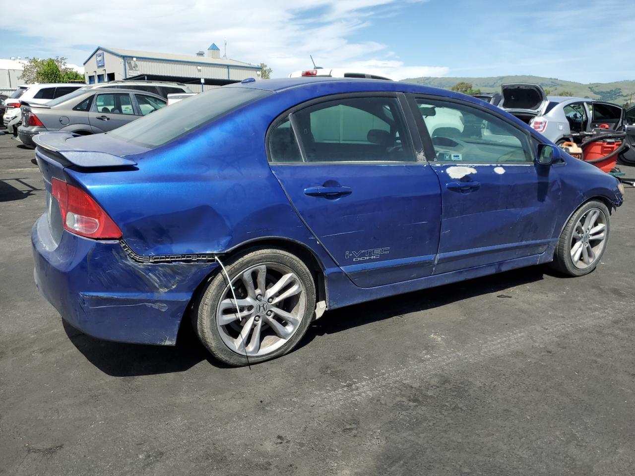 2008 Honda Civic Si Copart, lot number: 52956615, vin: 2HGFA55528H704914. Thumbnail 3