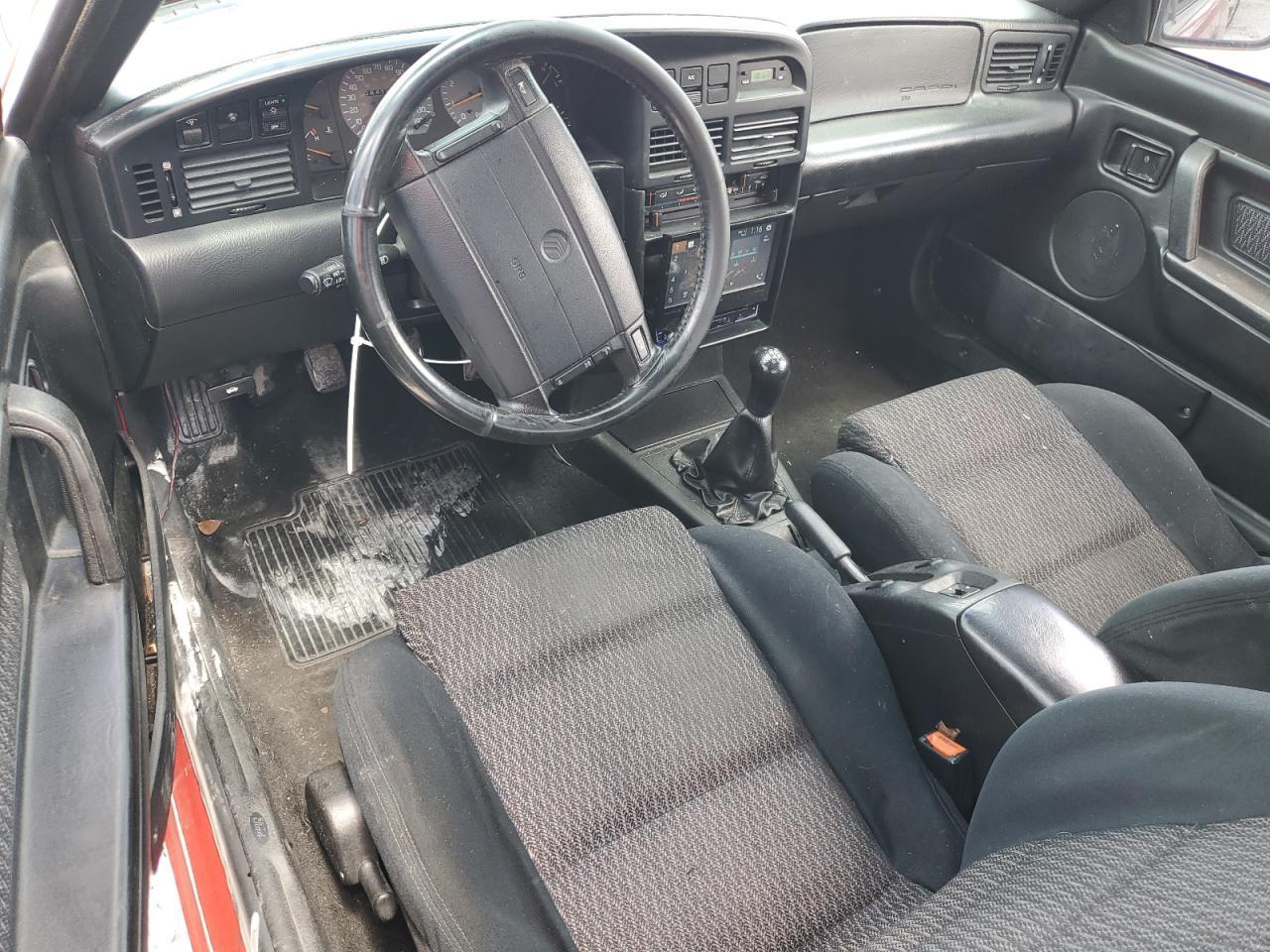 1994 Mercury Capri Copart, lot number: 55143905, vin: 6MPLT01Z2R8600768. Thumbnail 8