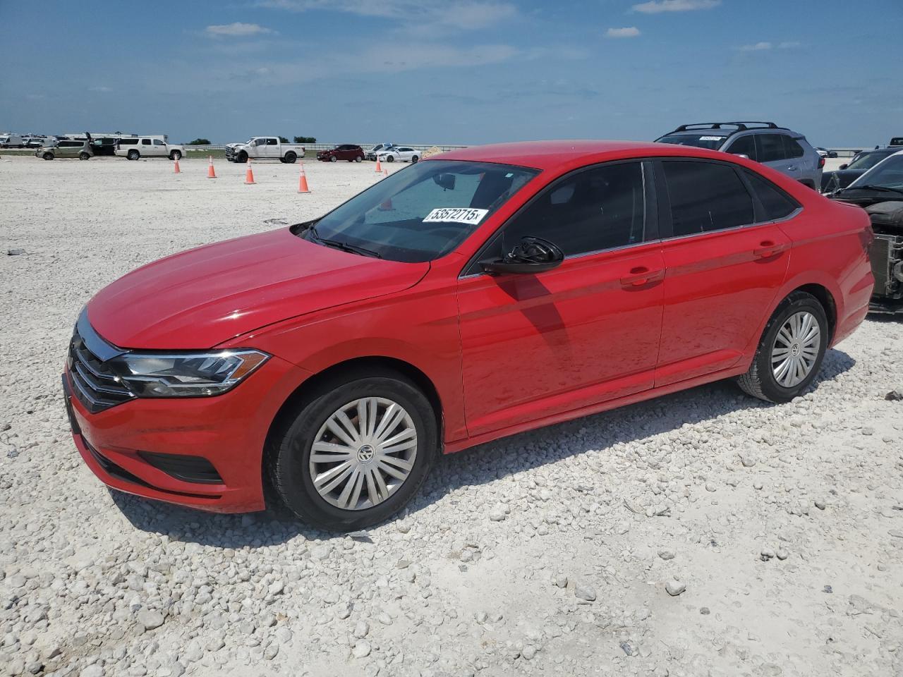 2019 Volkswagen Jetta S Copart, lot number: 53572715, vin: 3VWCB7BU1KM180098. Thumbnail 1