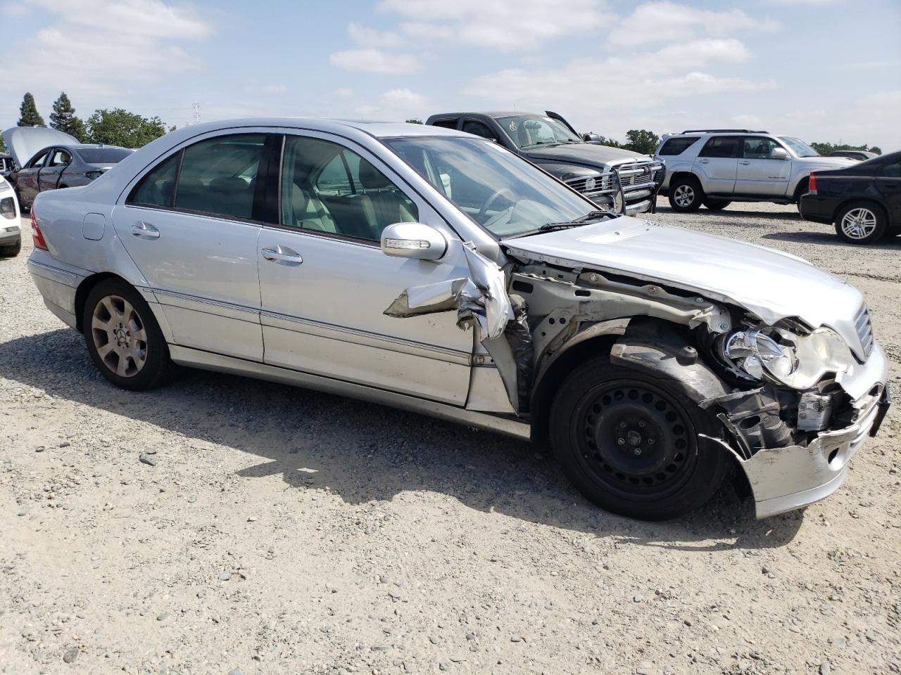 2006 Mercedes-Benz C 350 Copart, lot number: 54270575, vin: WDBRF56H06F751393. Thumbnail 4