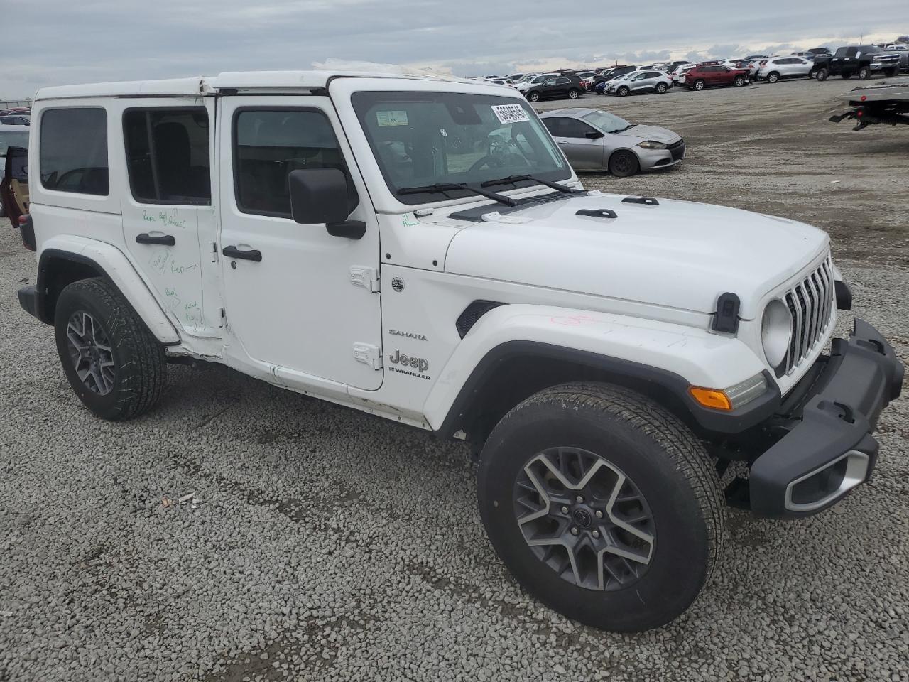 2024 Jeep Wrangler Sahara Copart, lot number: 56046545, vin: 1C4PJXEN0RW124868. Thumbnail 4