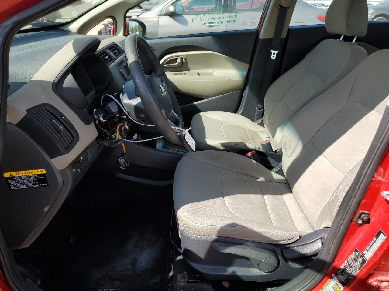 2015 Kia Rio Lx Copart, lot number: 56112455, vin: KNADM4A33F6503529. Thumbnail 7