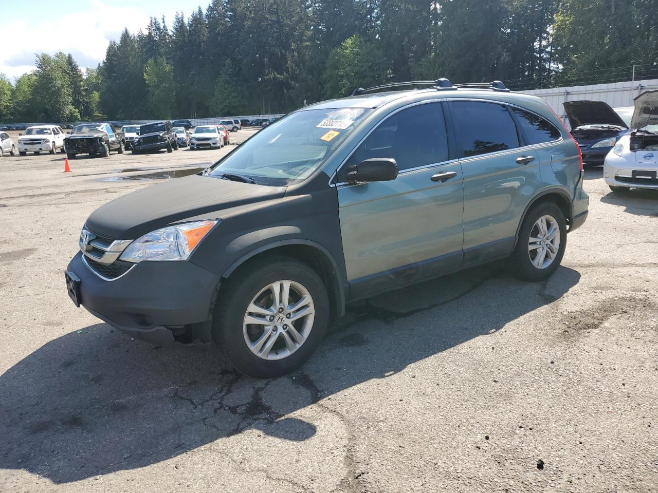 2010 Honda Cr-V Ex Copart, lot number: 53302715, vin: JHLRE4H58AC015221. Thumbnail 1