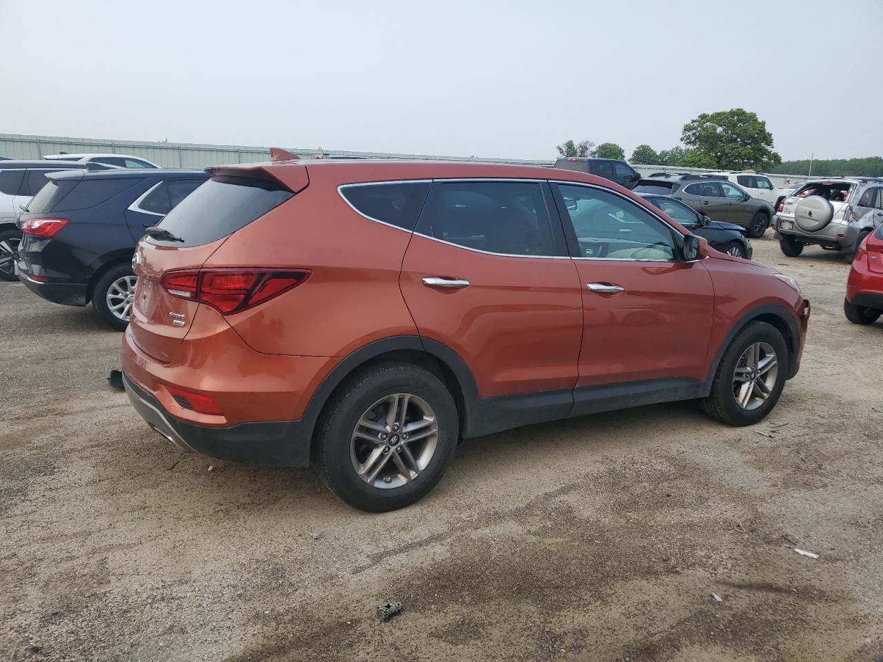 2017 Hyundai Santa Fe Sport Copart, lot number: 58805795, vin: 5XYZTDLB8HG442999. Thumbnail 3