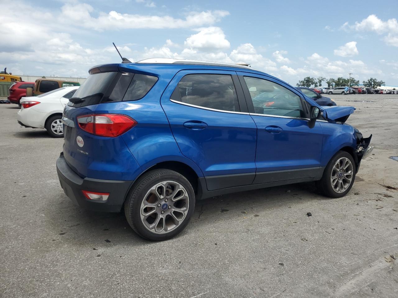 2021 Ford Ecosport Titanium Copart, lot number: 58850055, vin: MAJ3S2KE9MC423309. Thumbnail 3