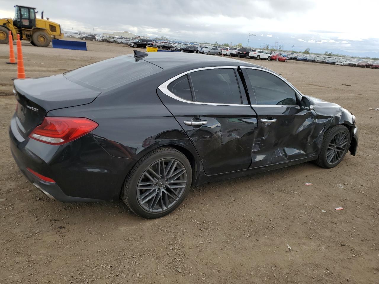 2019 Genesis G70 Advanced Copart, lot number: 55475555, vin: KMTG64LA4KU019687. Thumbnail 3