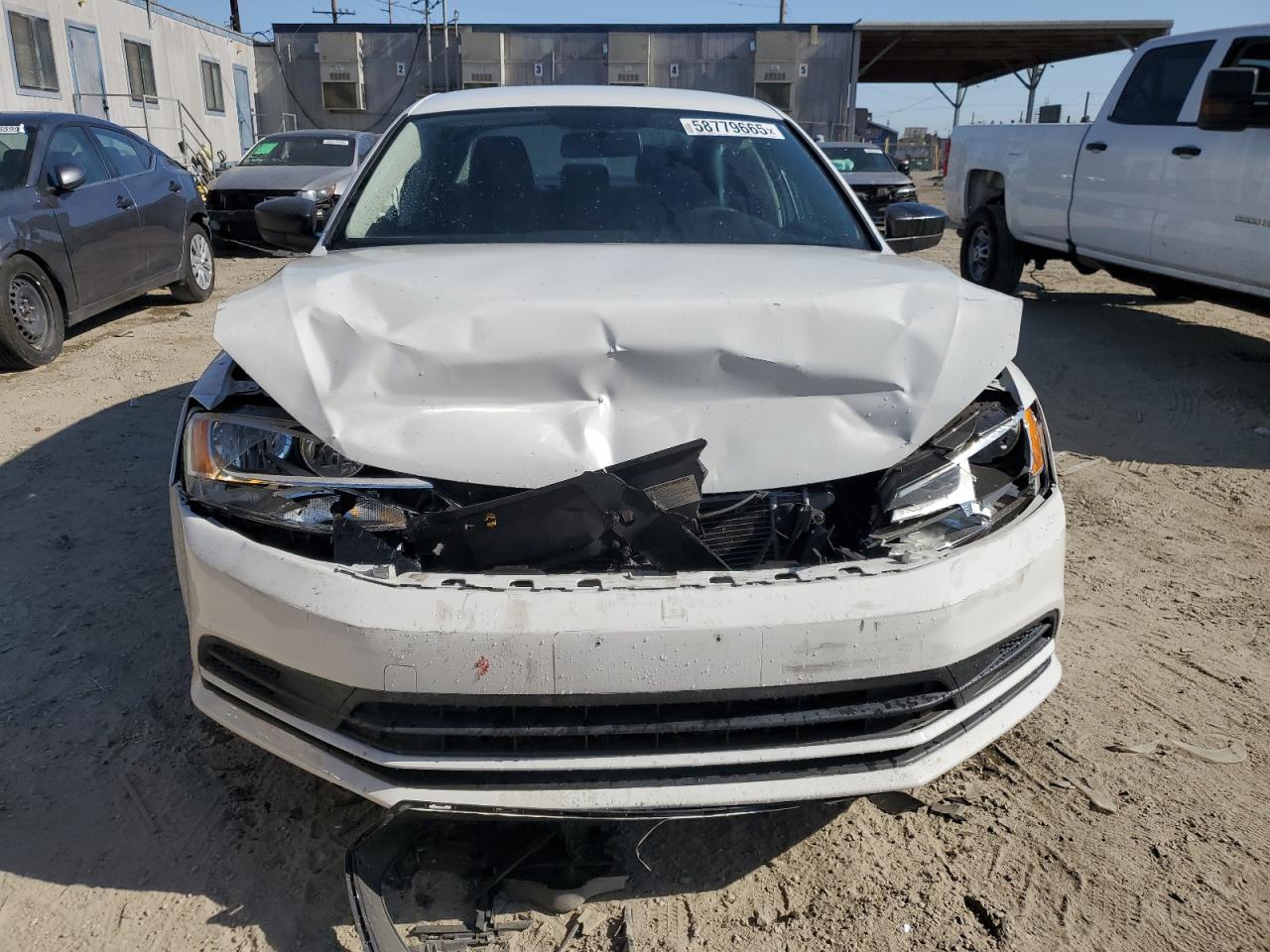 2015 Volkswagen Jetta Base Copart, lot number: 58779665, vin: 3VW2K7AJ4FM315230. Thumbnail 5