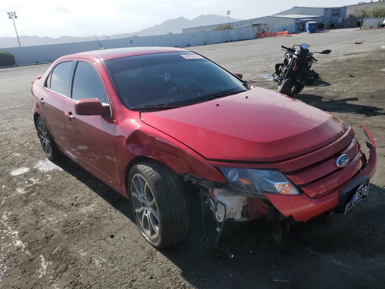 2012 Ford Fusion Sel Copart, lot number: 56796145, vin: 3FAHP0JA1CR264389. Thumbnail 4