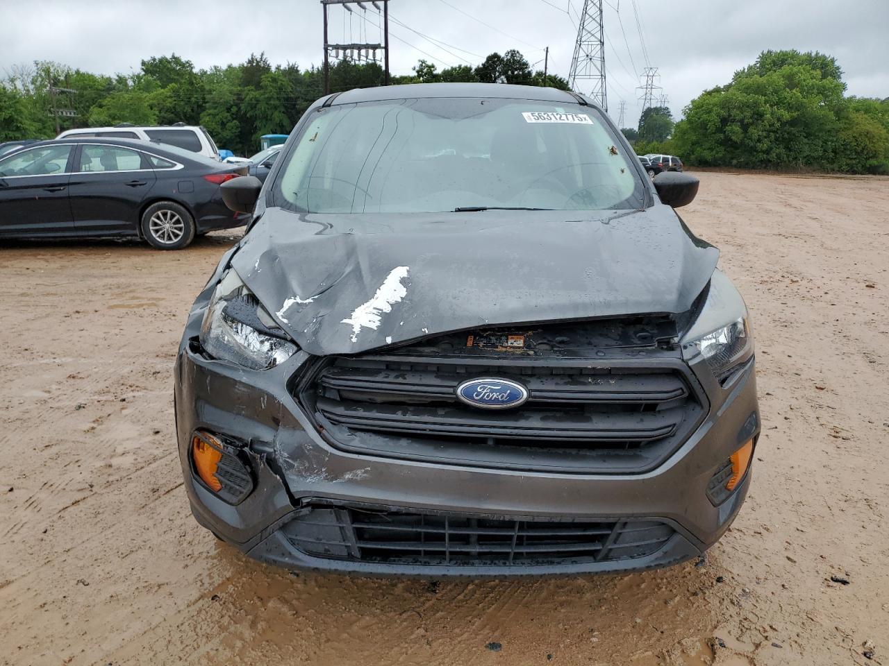 2019 Ford Escape S Copart, lot number: 56312775, vin: 1FMCU0F75KUA87696. Thumbnail 5