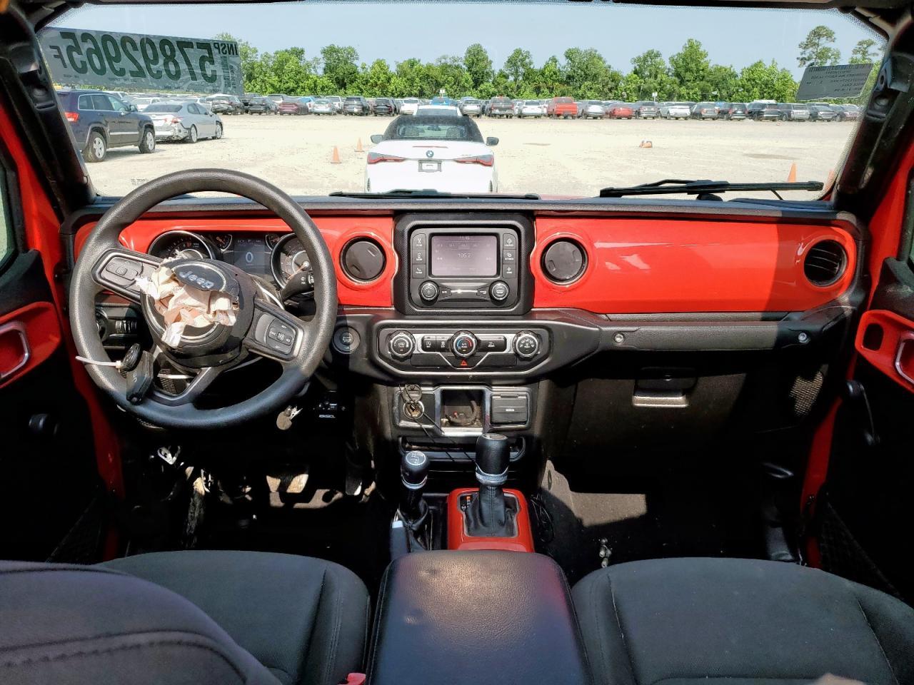 2020 Jeep Gladiator Sport Copart, lot number: 57892965, vin: 1C6HJTAG4LL143833. Thumbnail 8