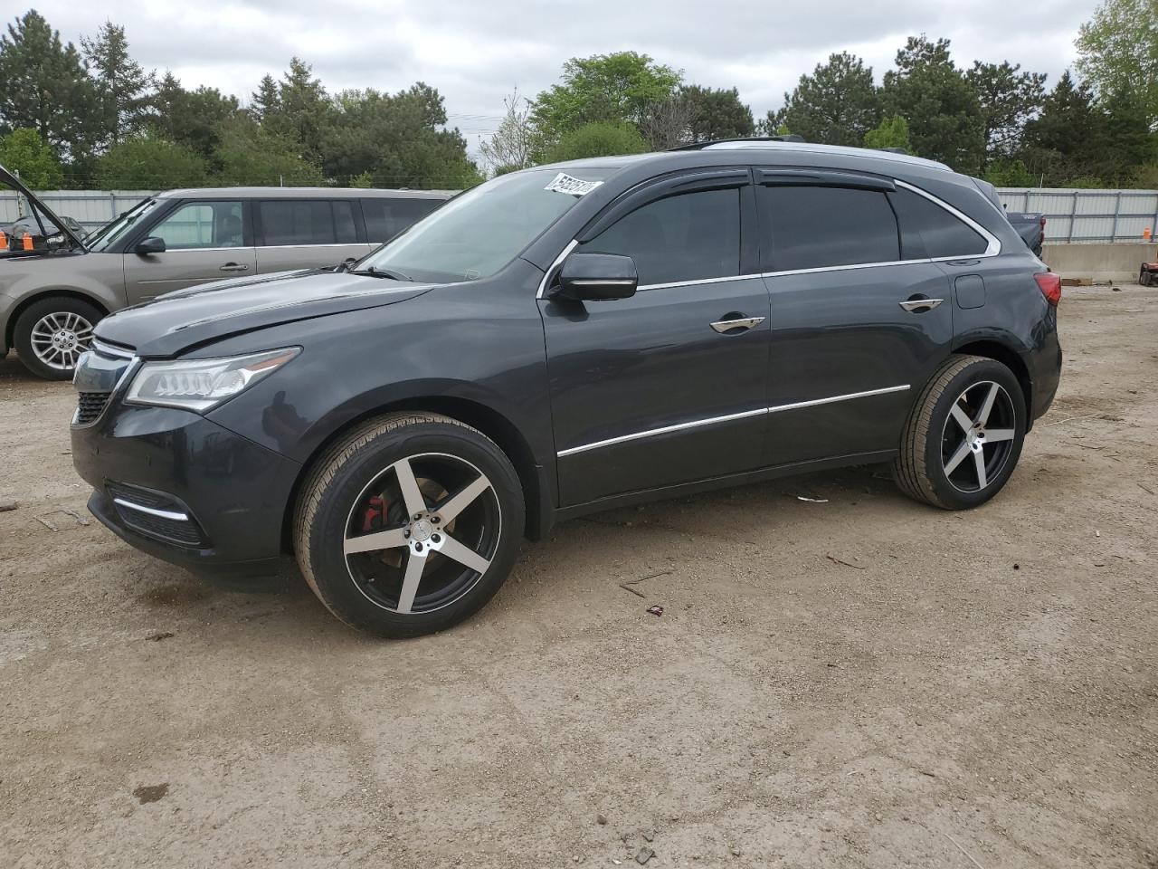 2016 Acura Mdx Advance Copart, lot number: 55525135, vin: 5FRYD4H98GB014983. Thumbnail 1
