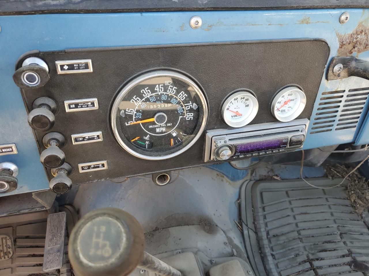 1986 Jeep Jeep Cj7 Copart, lot number: 57076175, vin: 1JCCM87E1GT069711. Thumbnail 9