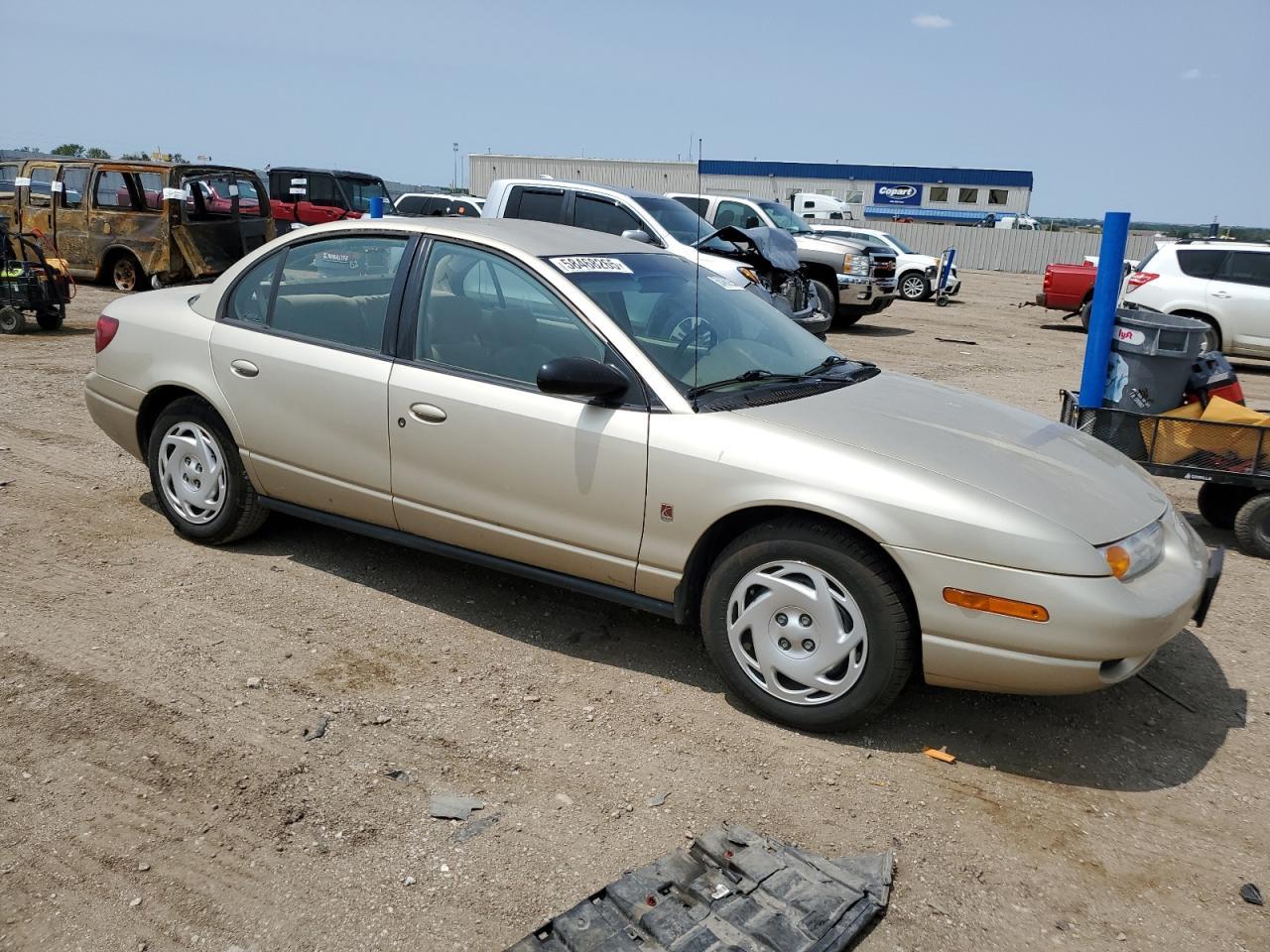 2001 Saturn Sl2 Copart, lot number: 58468265, vin: 1G8ZK52721Z320212. Thumbnail 4
